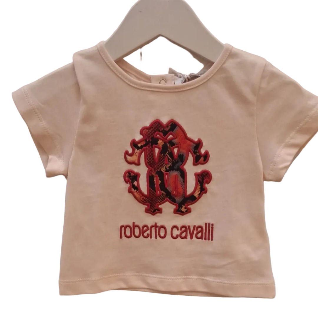 Roberto CavalliLogo Graphic T-Shirt8053638271078SAVANNA