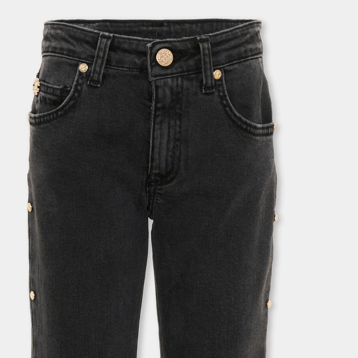 Roberto CavalliLogo Patch Denim JeansSAVANNA