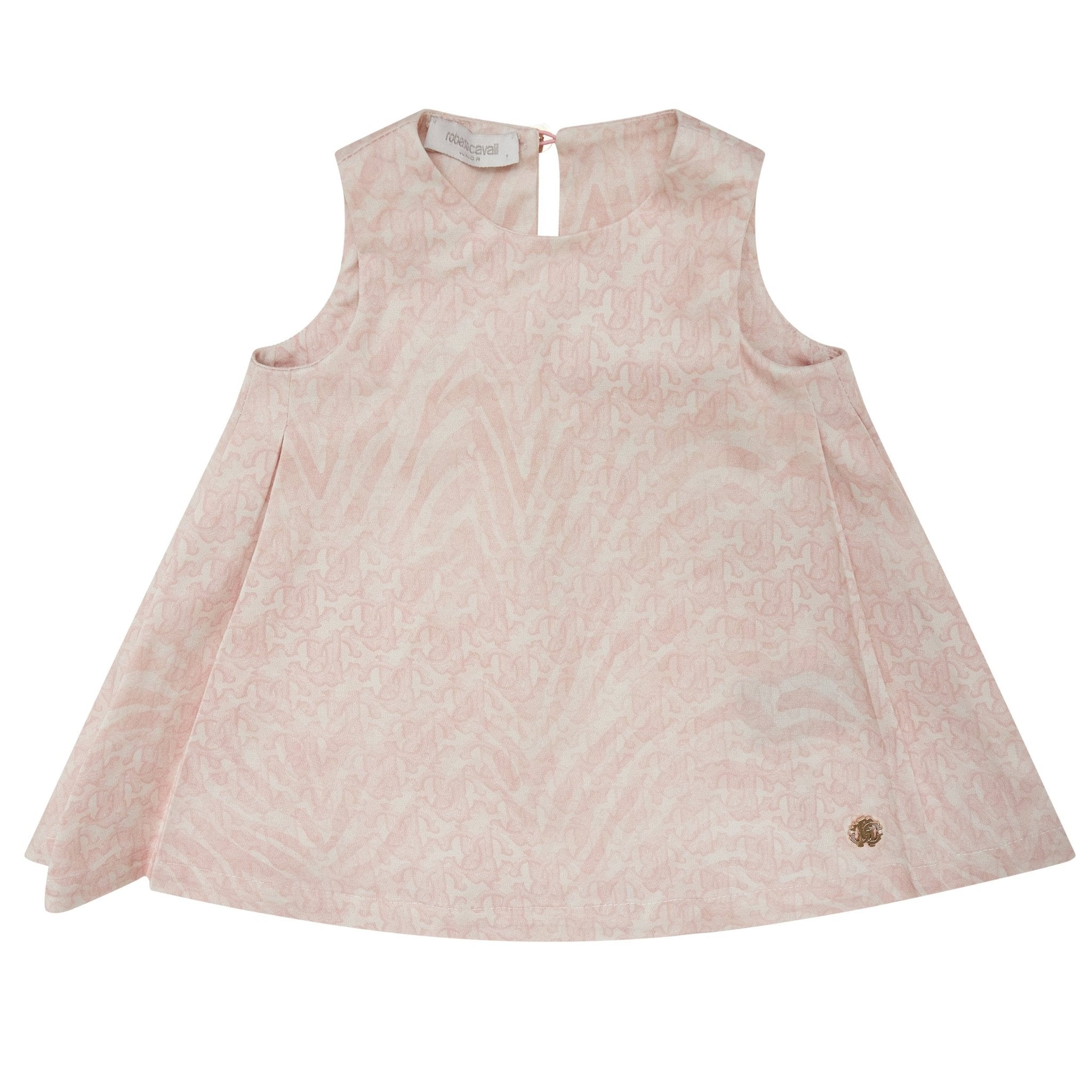 Roberto CavalliLogo Print Dress8053638359455SAVANNA