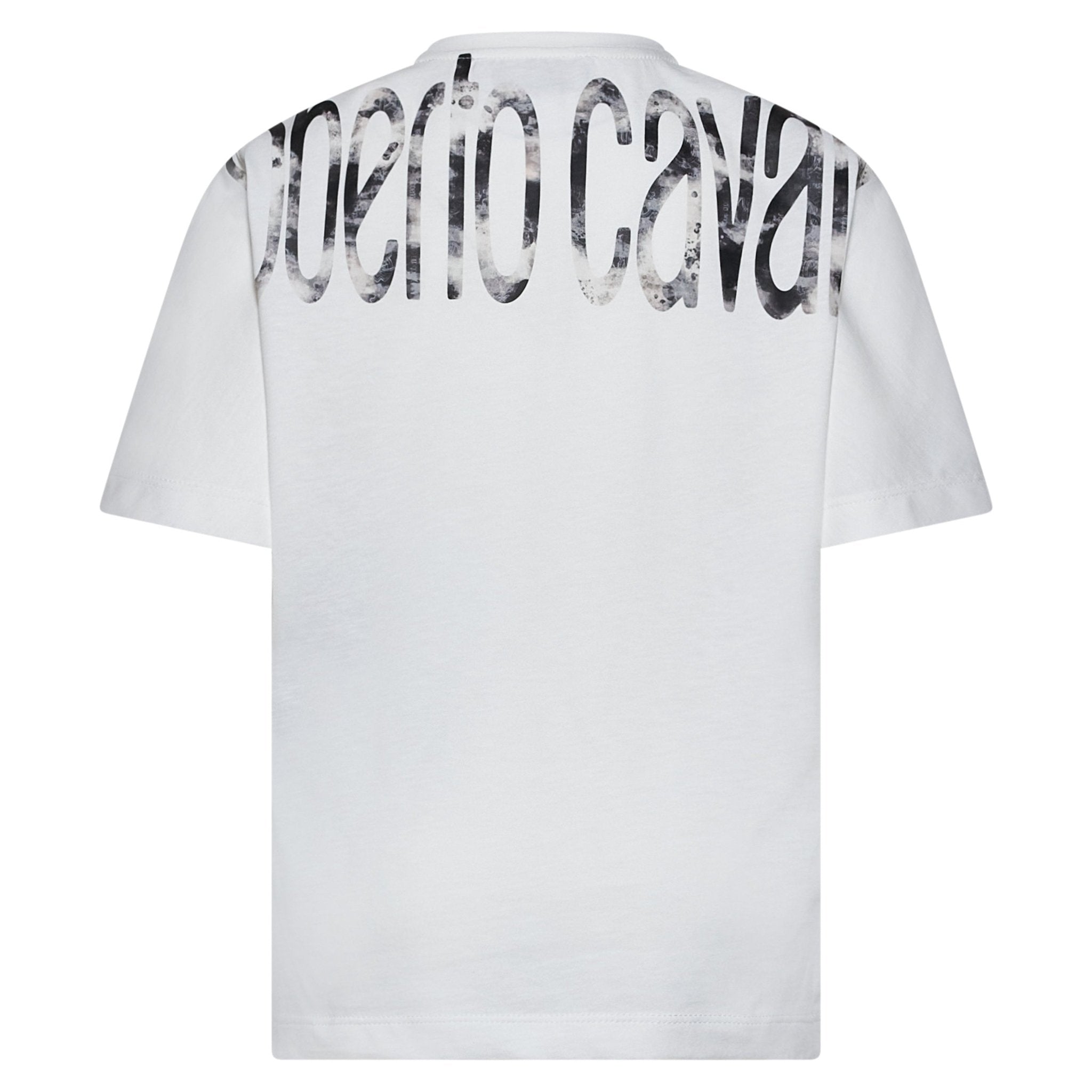Roberto CavalliLogo Print T-Shirt8053638445455SAVANNA