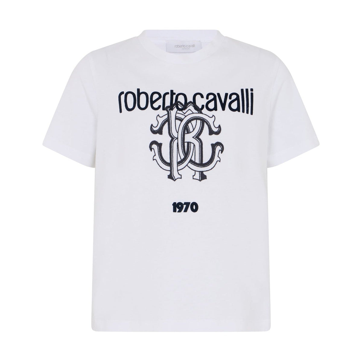 Roberto CavalliLogo Print T-Shirt8053638775125SAVANNA