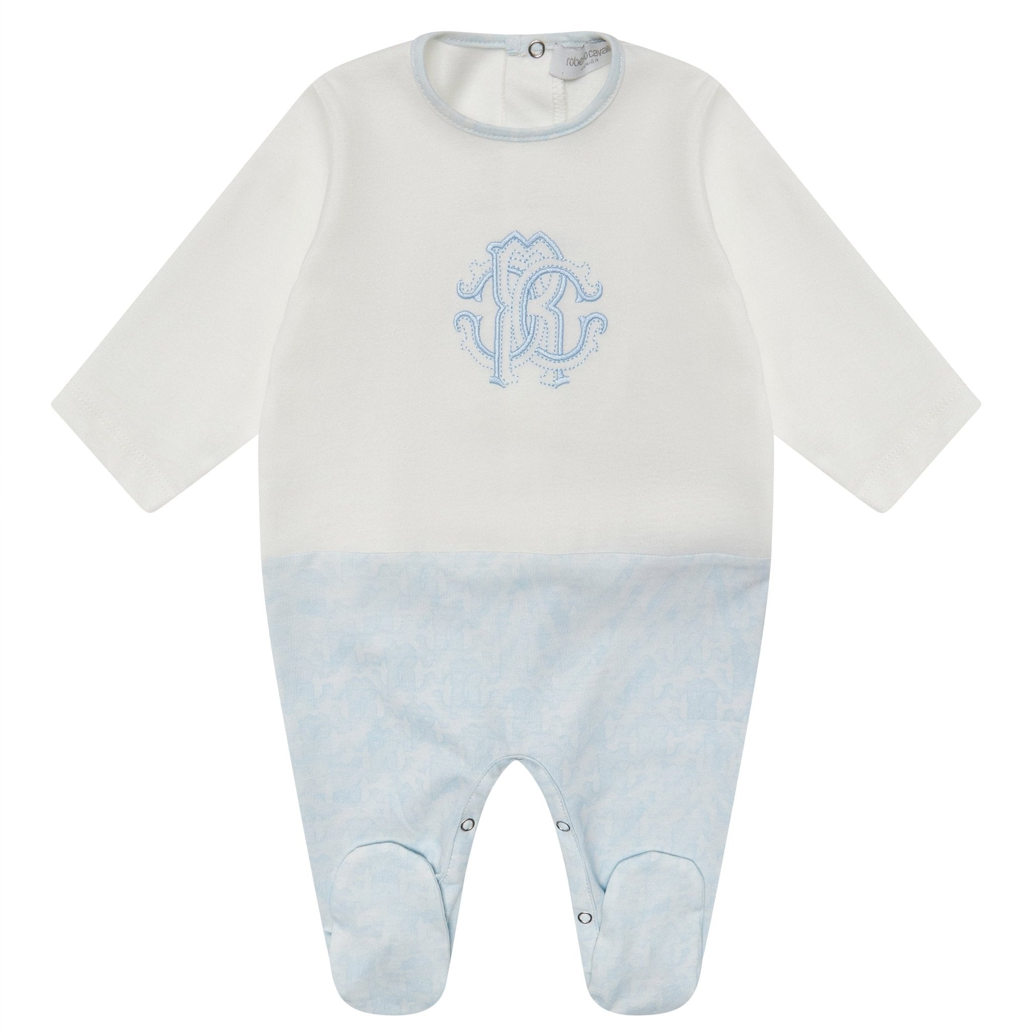 Roberto CavalliMonogram Print Babygrow Set8053638321810SAVANNA