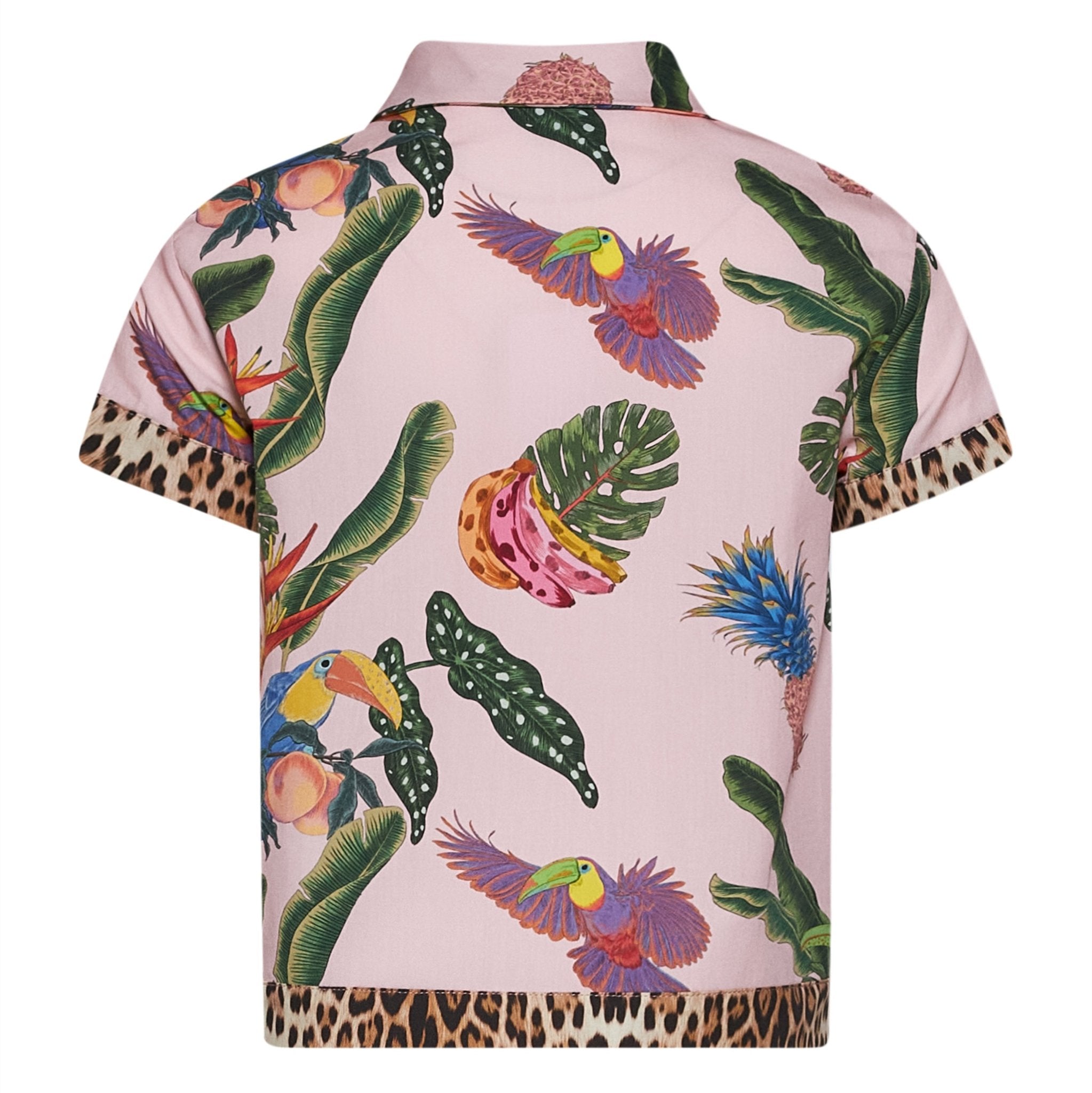 Roberto CavalliTropical Print Shirt8053638447466SAVANNA