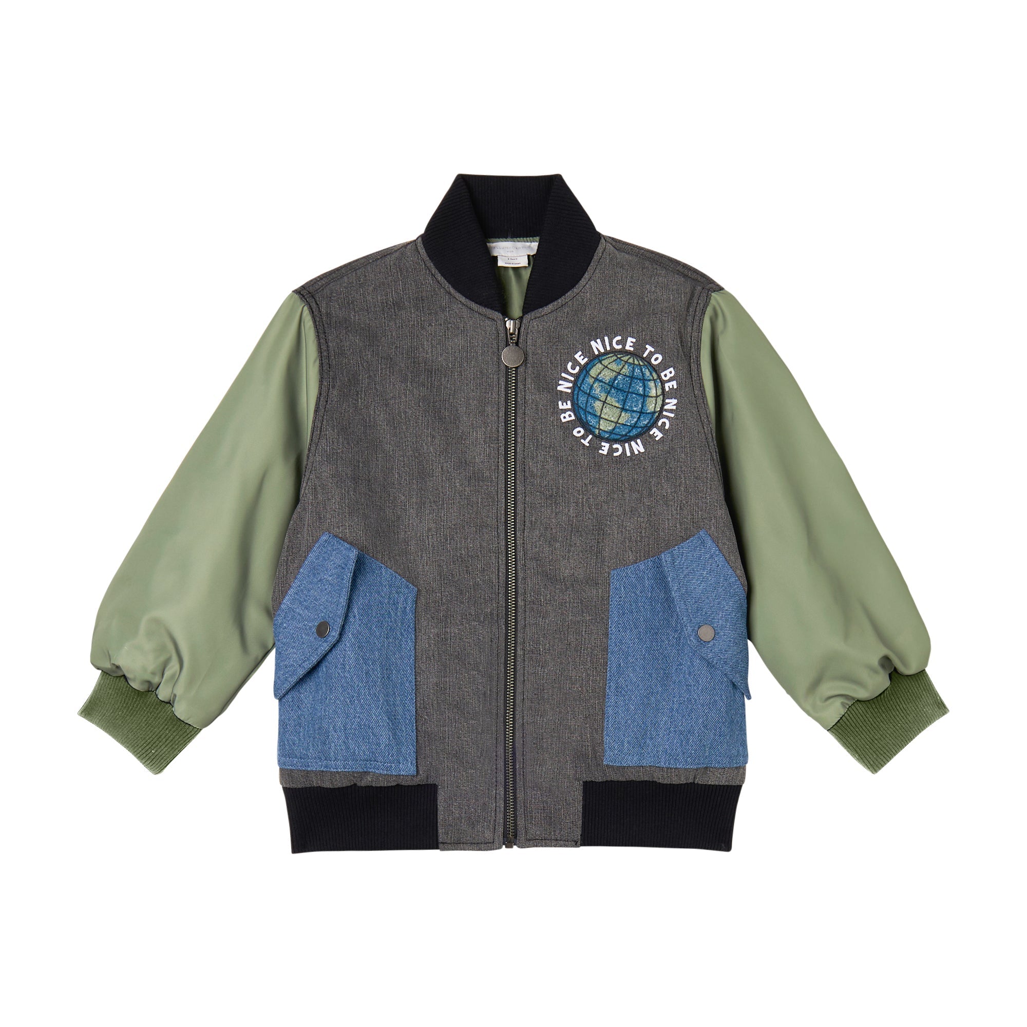 Stella McCartneyColorblock Bomber Jacket8055178962744SAVANNA