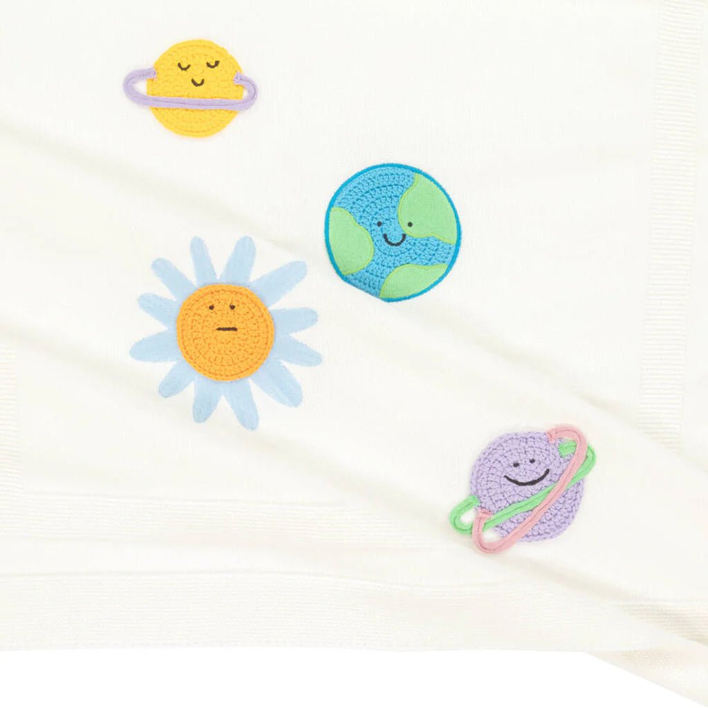 Stella McCartneyCrochet Planets Knit Blanket8055178947505SAVANNA