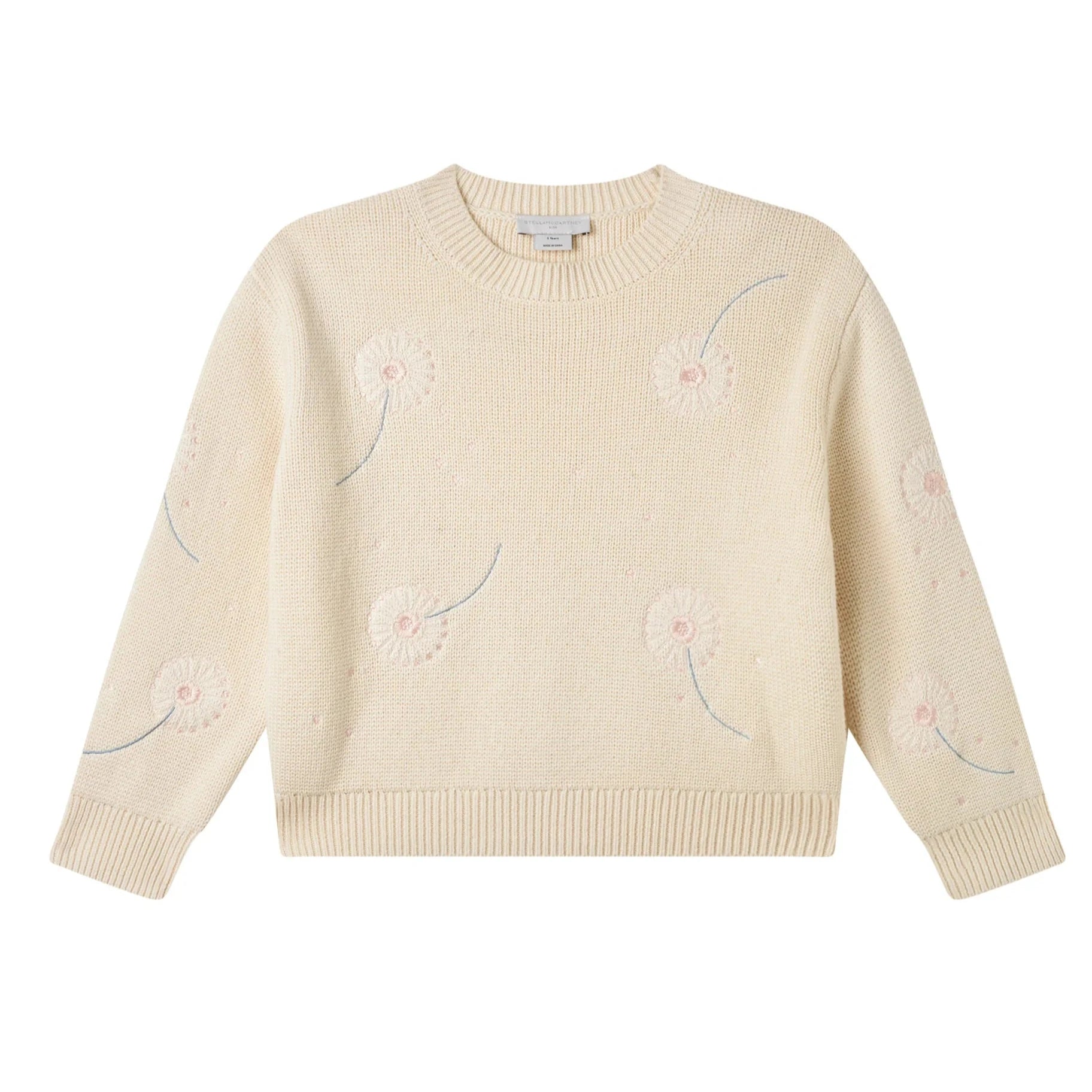 Stella McCartneyEmbroidered Dandelions Knit Sweater8055178465658SAVANNA