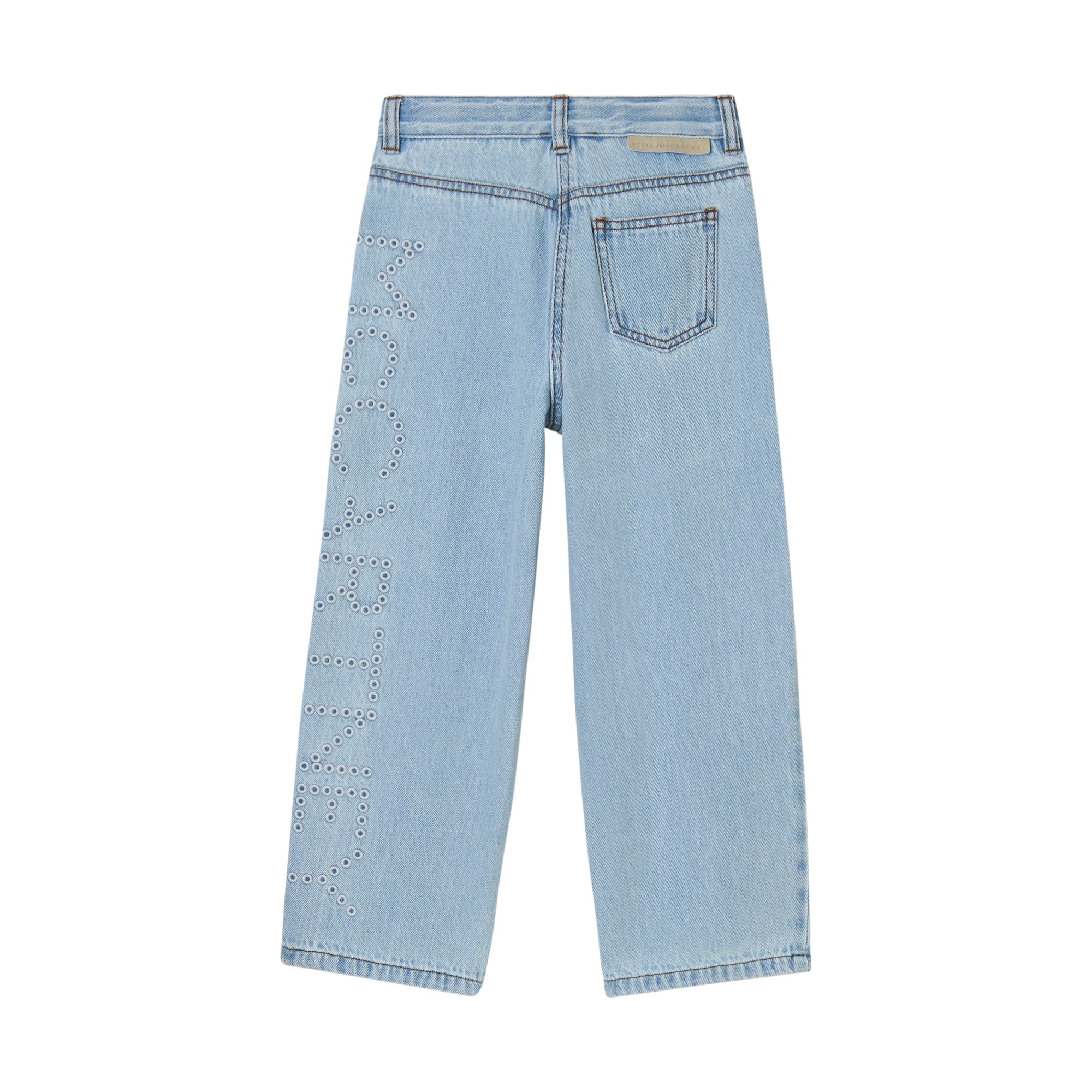 Stella McCartneyEyelet Jeans Pants8059774247922SAVANNA