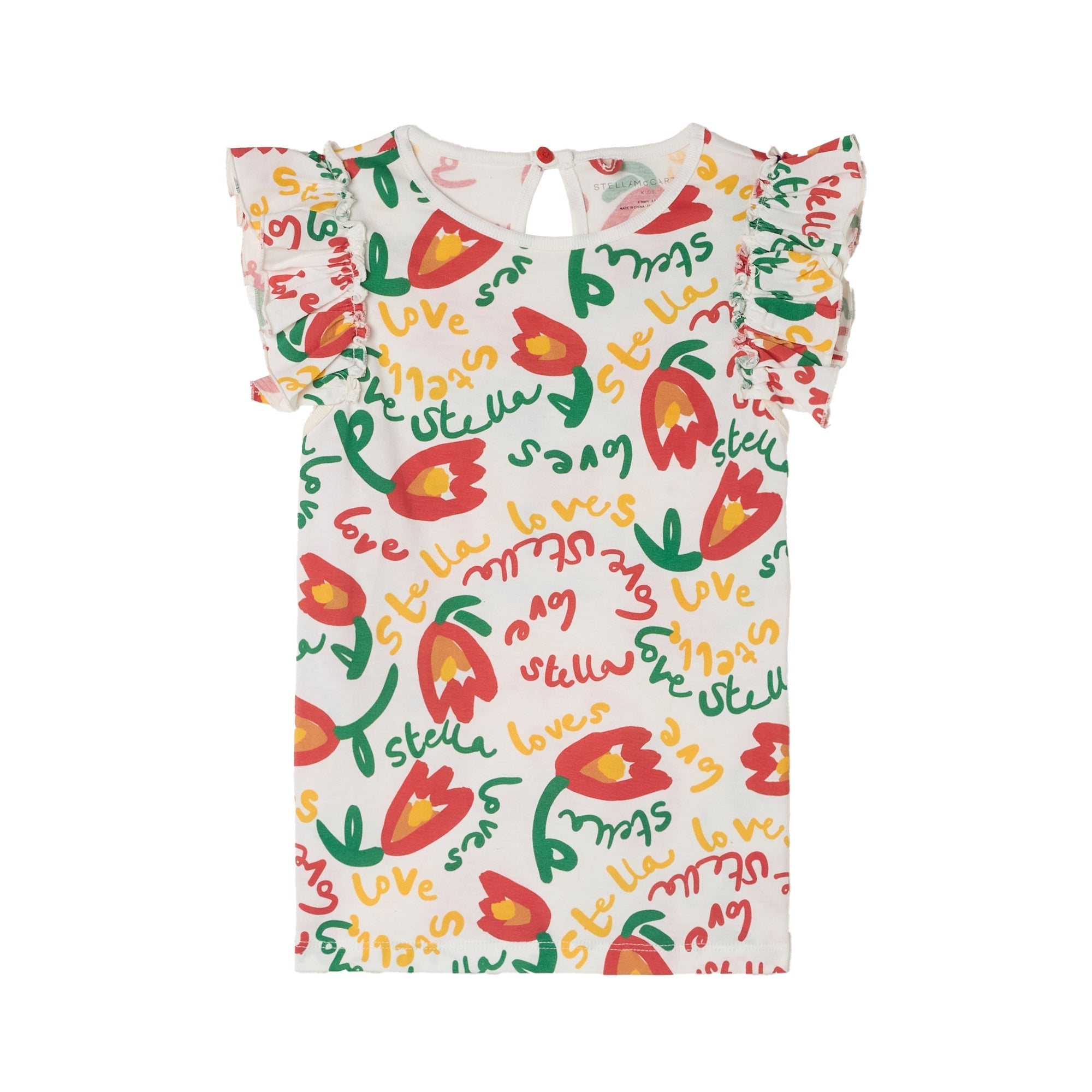 Stella McCartneyFloral Print Jersey T-Shirt8059774259659SAVANNA