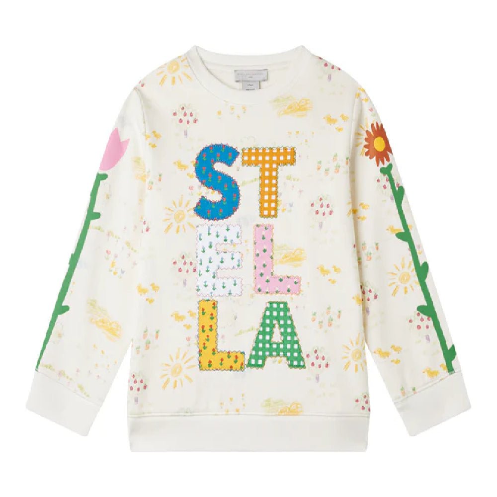 Stella McCartneyFloral Print Sweatshirt8055178431592SAVANNA