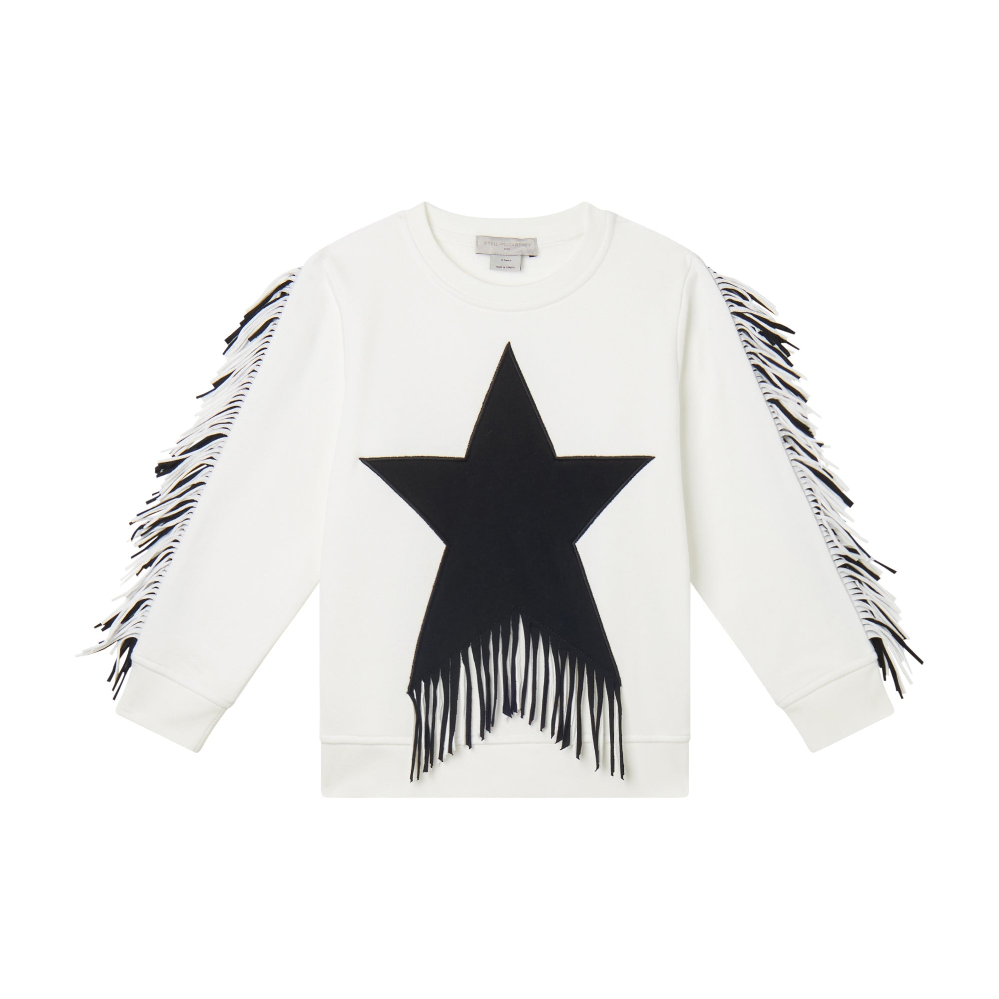 Stella McCartneyFringed Star Sweatshirt8055178434333SAVANNA