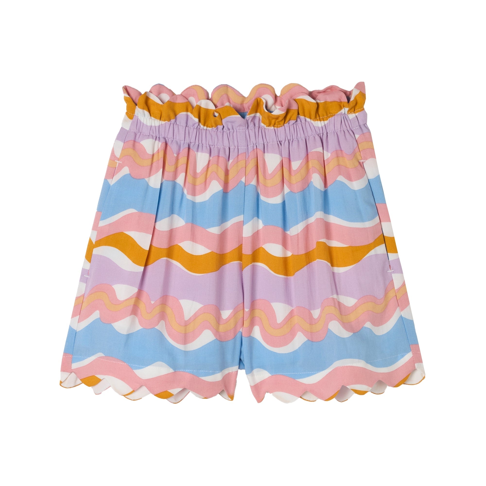 Stella McCartneyKids Wave Pattern Shorts8059774246321SAVANNA