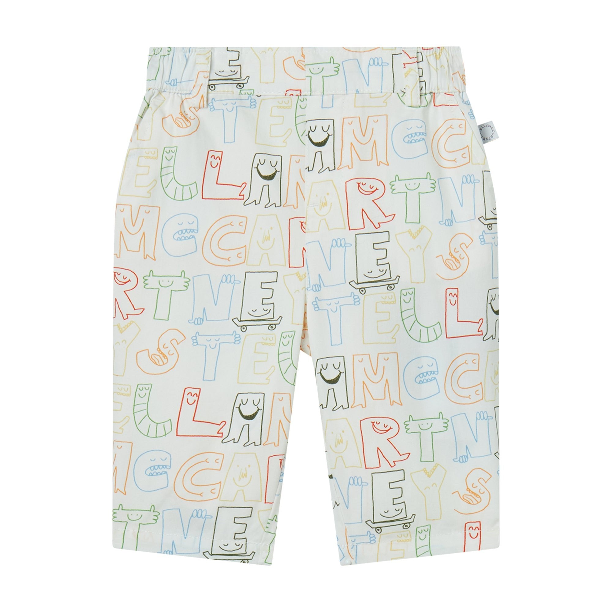 Stella McCartneyLettering Print TrousersSAVANNA