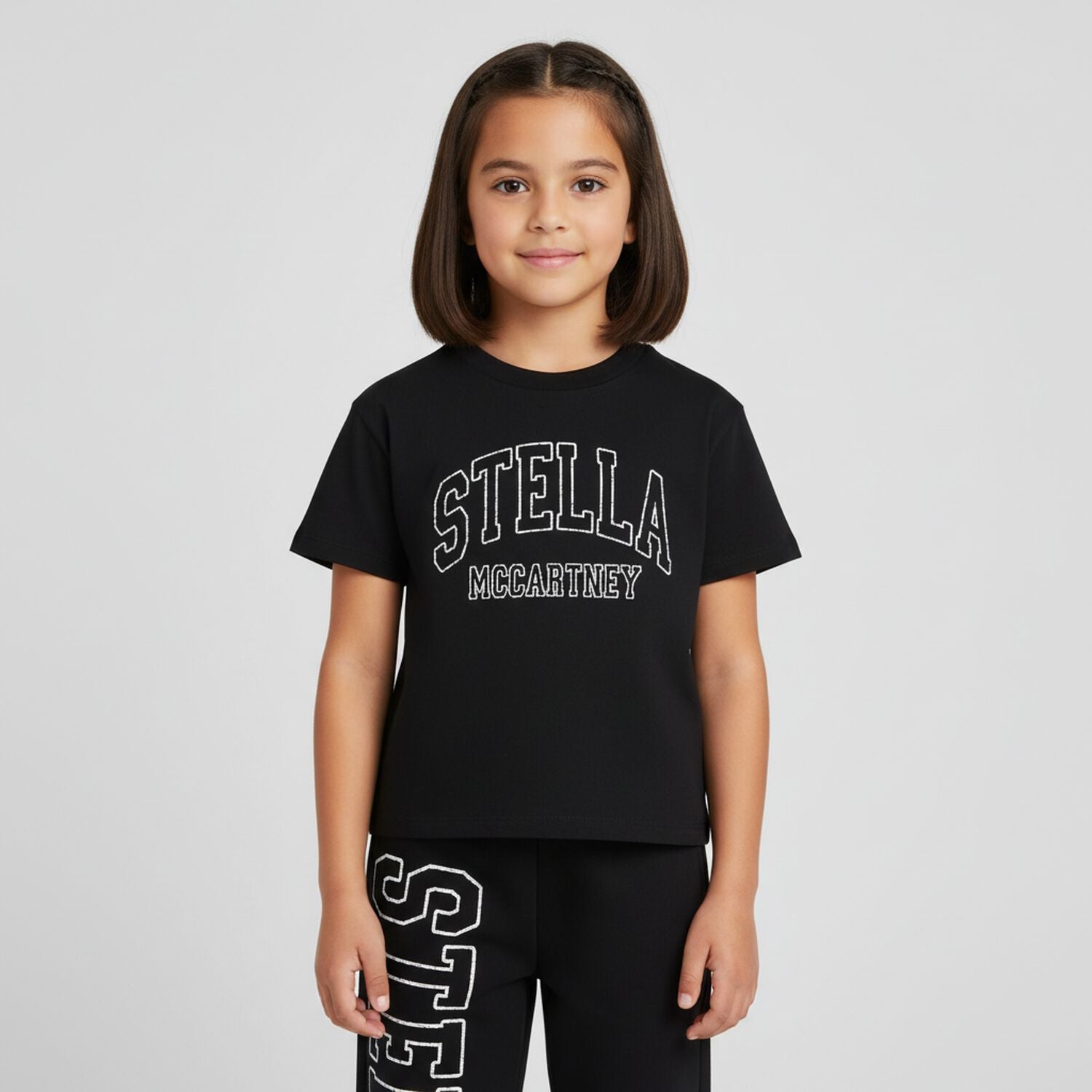 Stella McCartneyLogo Print Crew T-ShirtSAVANNA