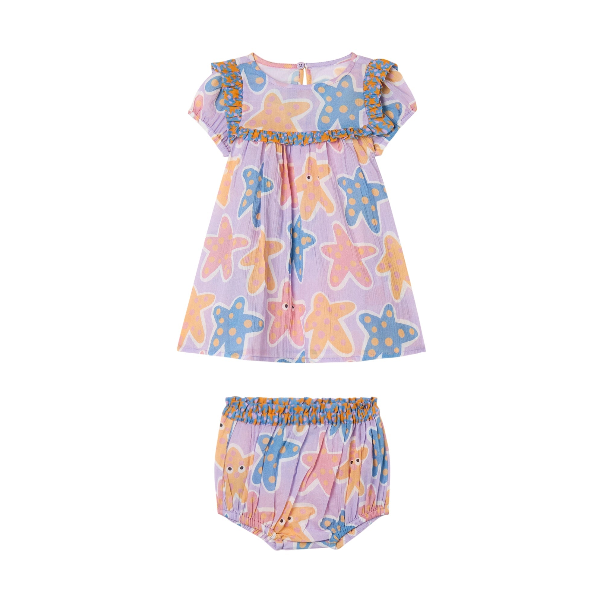 Stella McCartneyPrinted Dress and Bloomers Set8059774222653SAVANNA