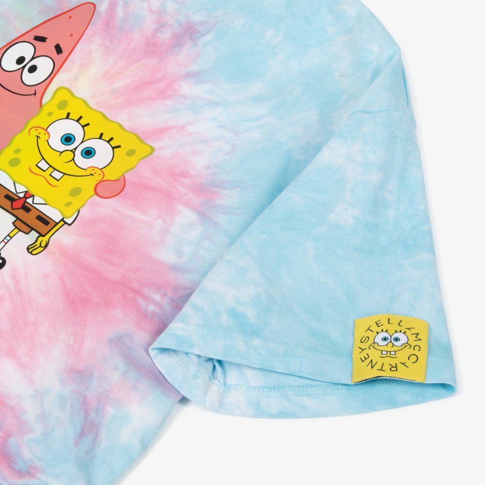 Stella McCartneySpongeBob Graphic Tie - Dye T-ShirtSAVANNA