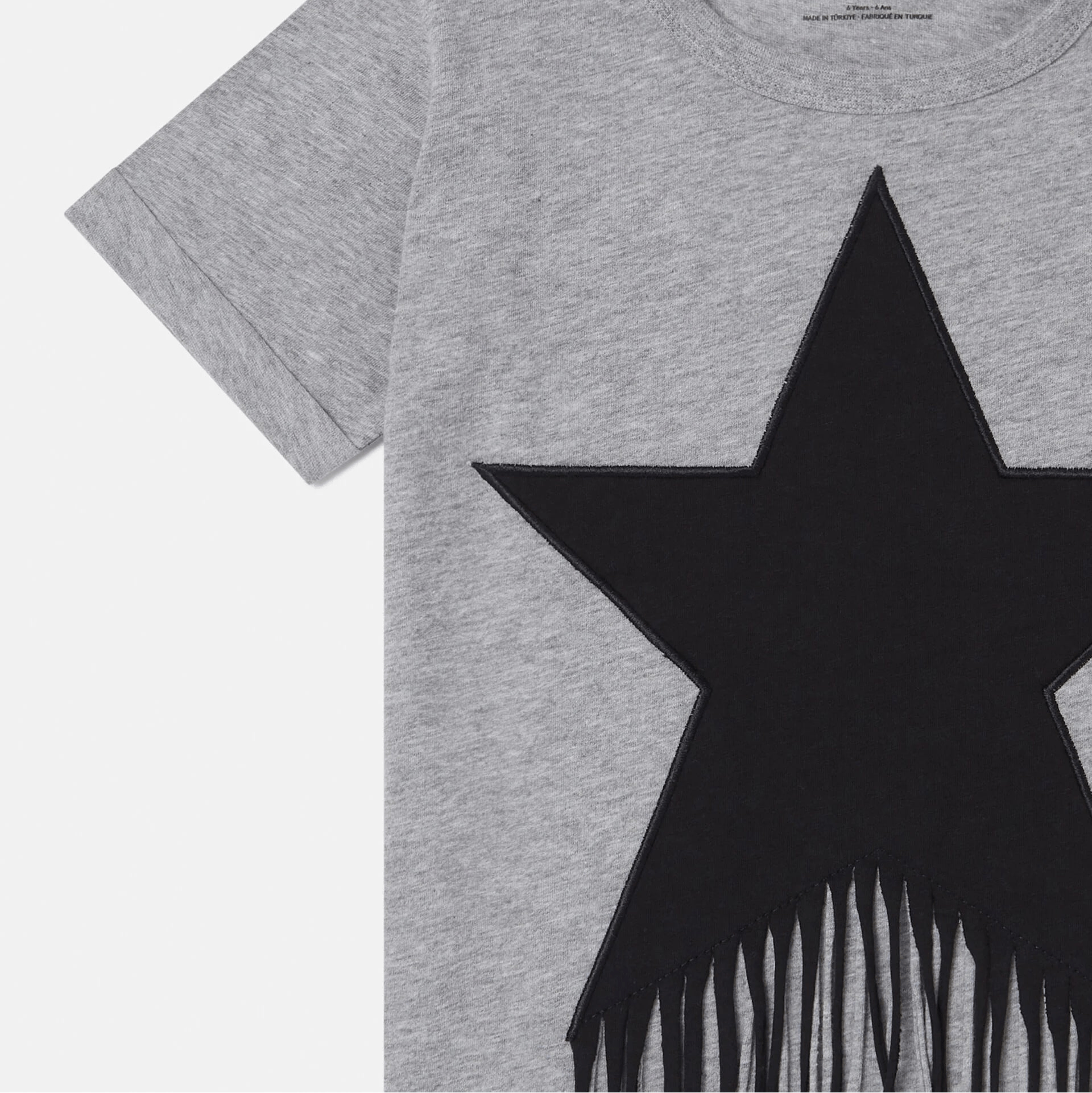 Stella McCartneyStar Graphic Fringed T-ShirtSAVANNA