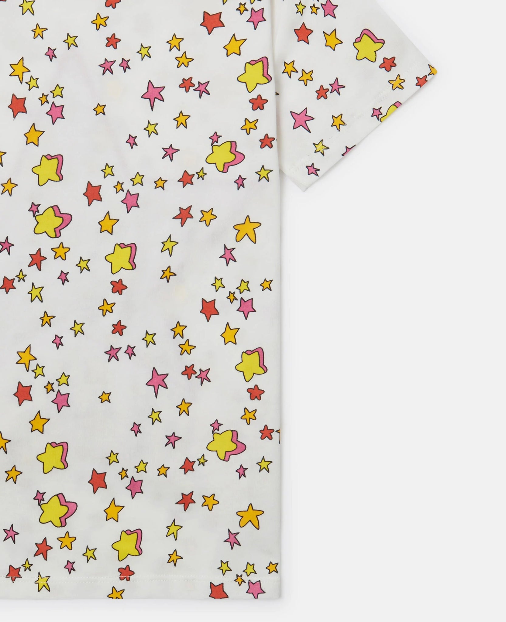 Stella McCartneyStar Graphic Fringed T-ShirtSAVANNA