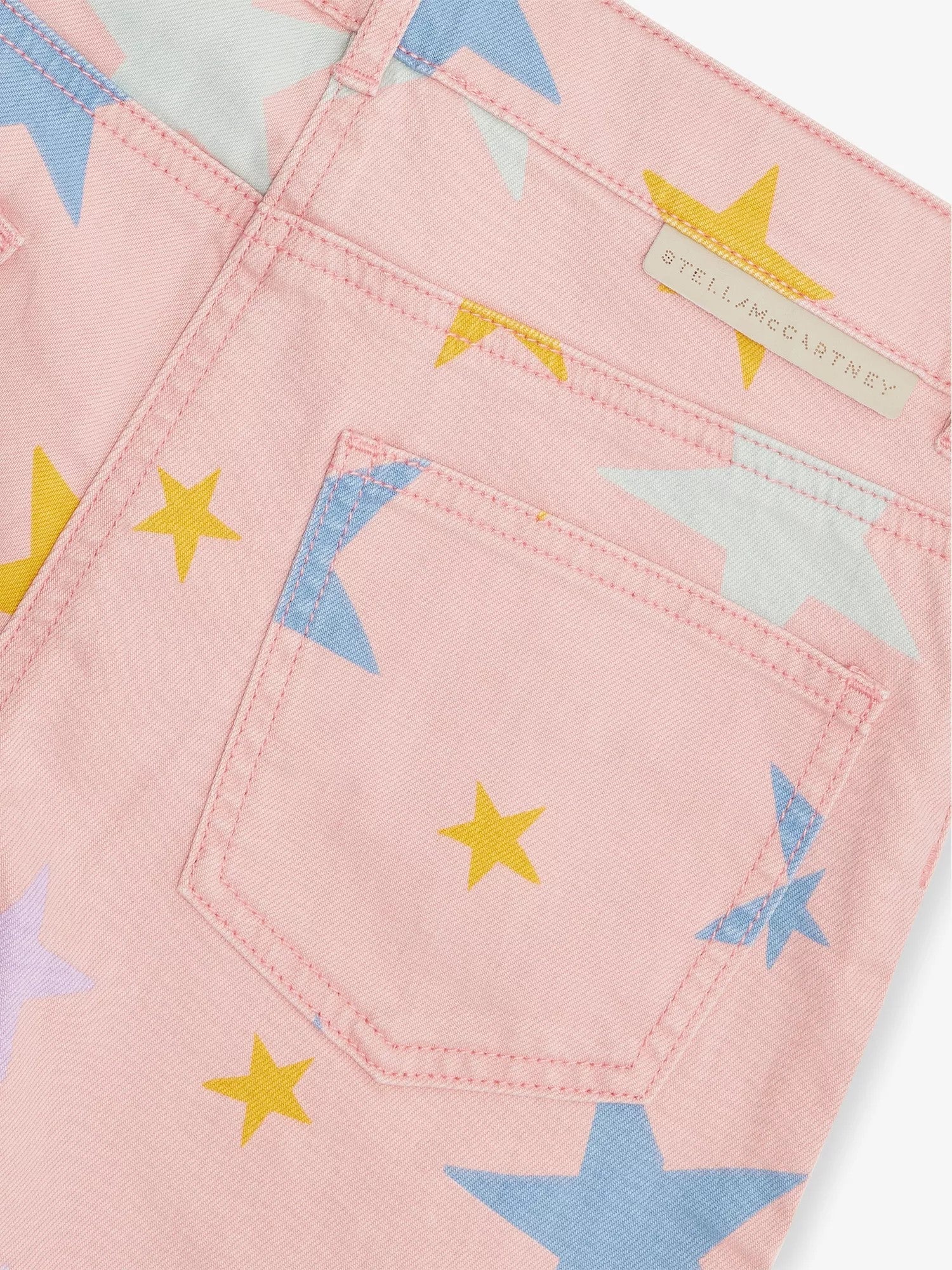 Stella McCartneyStar Print Shorts in Denim8059774246420SAVANNA