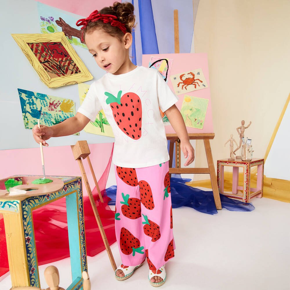 Stella McCartneyStrawberry Print Trousers8055178771506SAVANNA