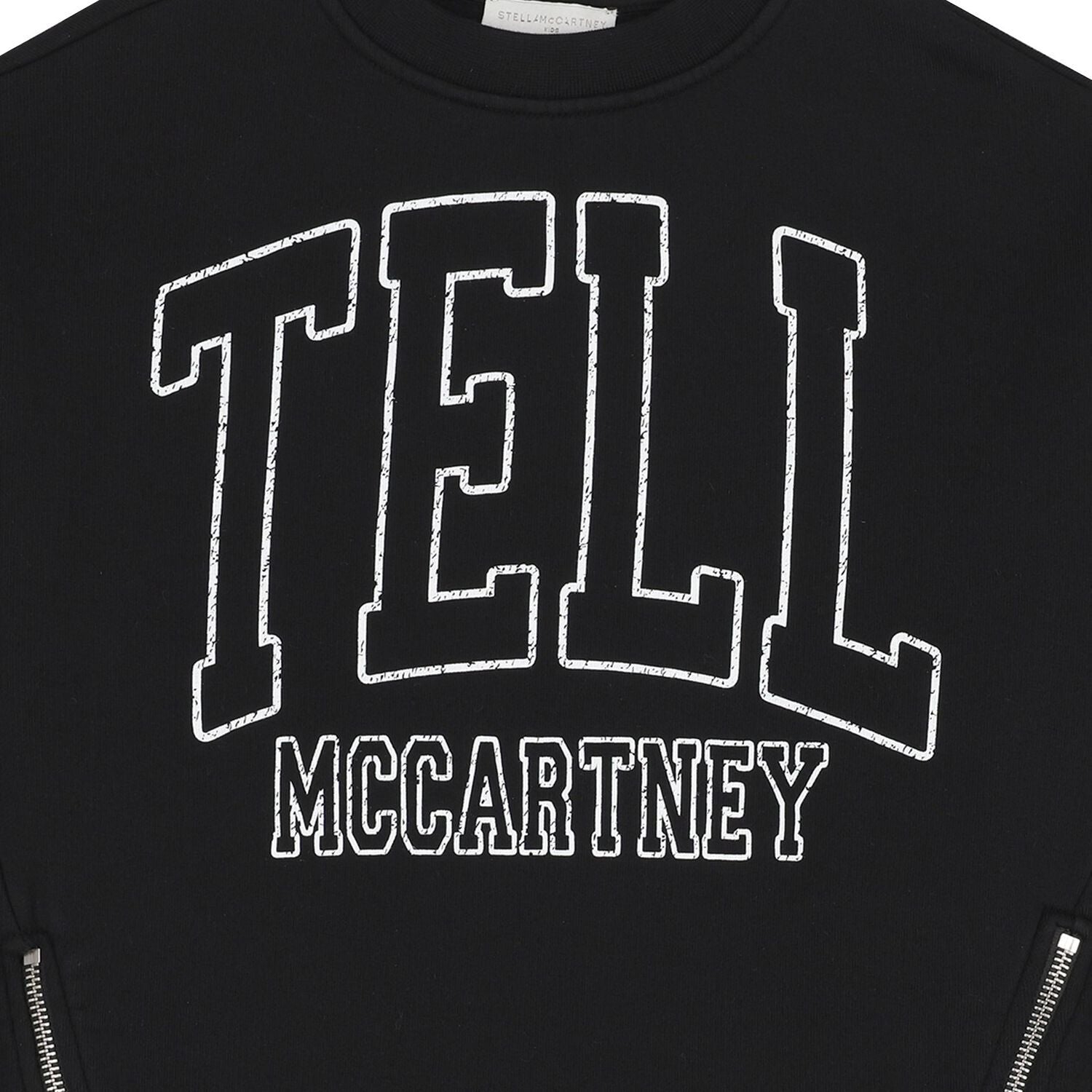 Stella McCartneyZipped Sides Sweatshirt8055178970176SAVANNA