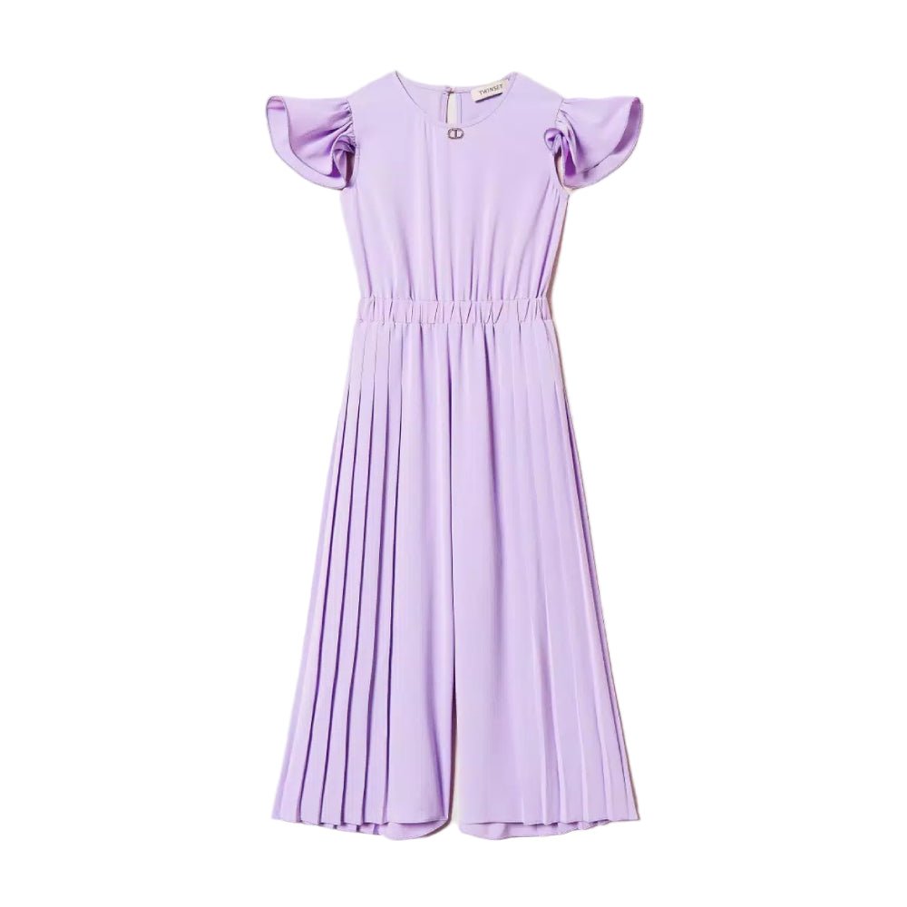 TWINSETPleated Crepe Chine Jumpsuit8050160274225SAVANNA