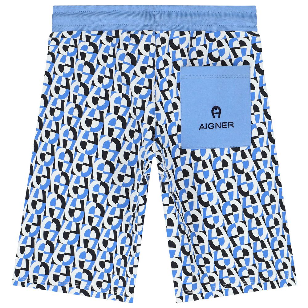 AIGNERLogo Print Shorts4062176533405SAVANNA
