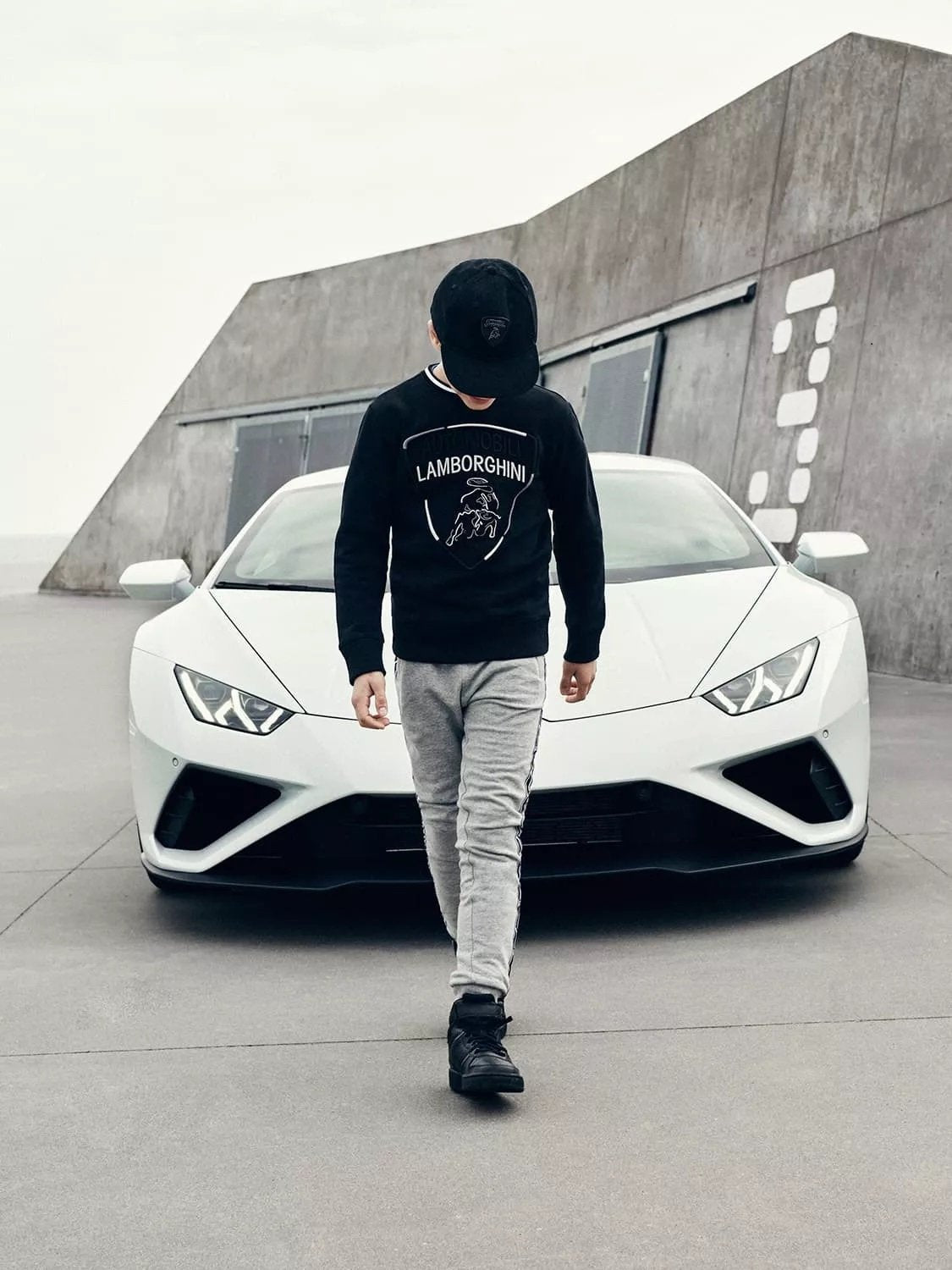 Automobili LamborghiniLogo Track PantSAVANNA