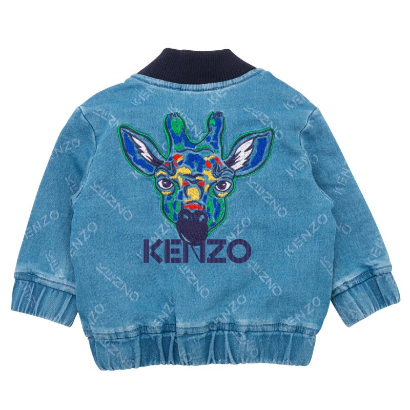 KENZOEmbroidered Denim Jacket3143161312609SAVANNA