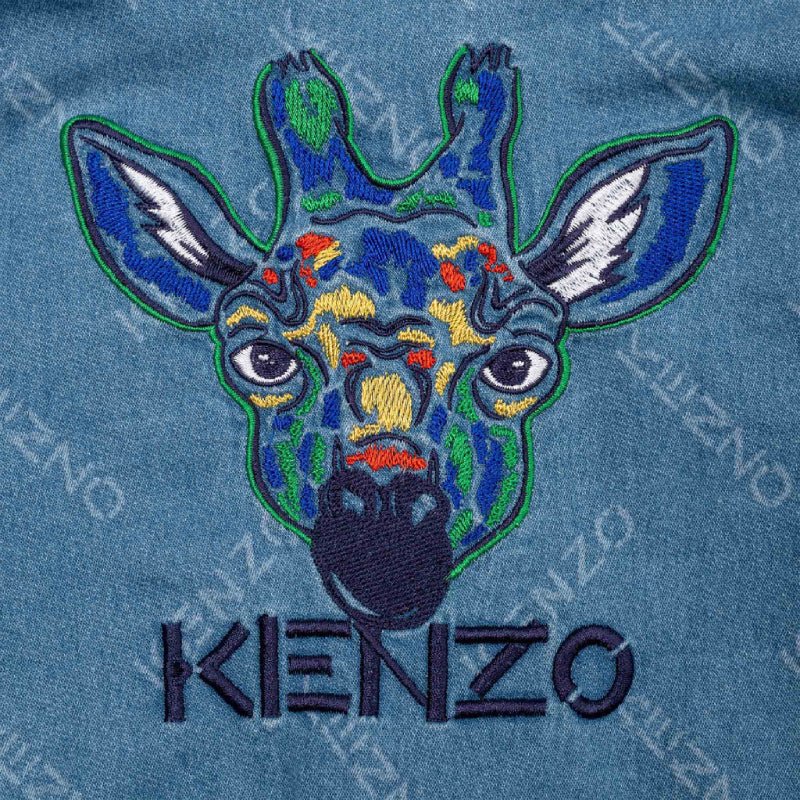 KENZOEmbroidered Denim Jacket3143161312609SAVANNA