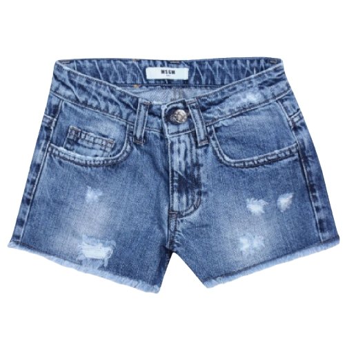 MSGMLogo Denim ShortSAVANNA