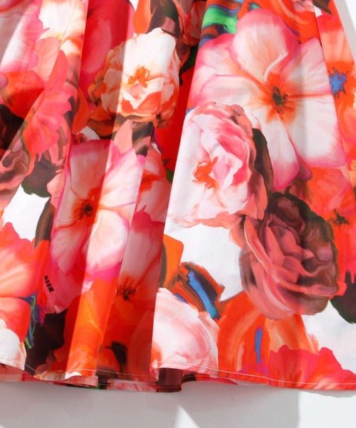 MSGMFlower Print Skirt8056747576904SAVANNA
