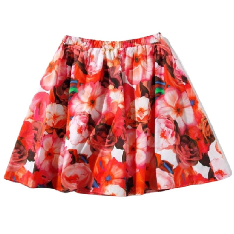 MSGMFlower Print Skirt8056747576904SAVANNA