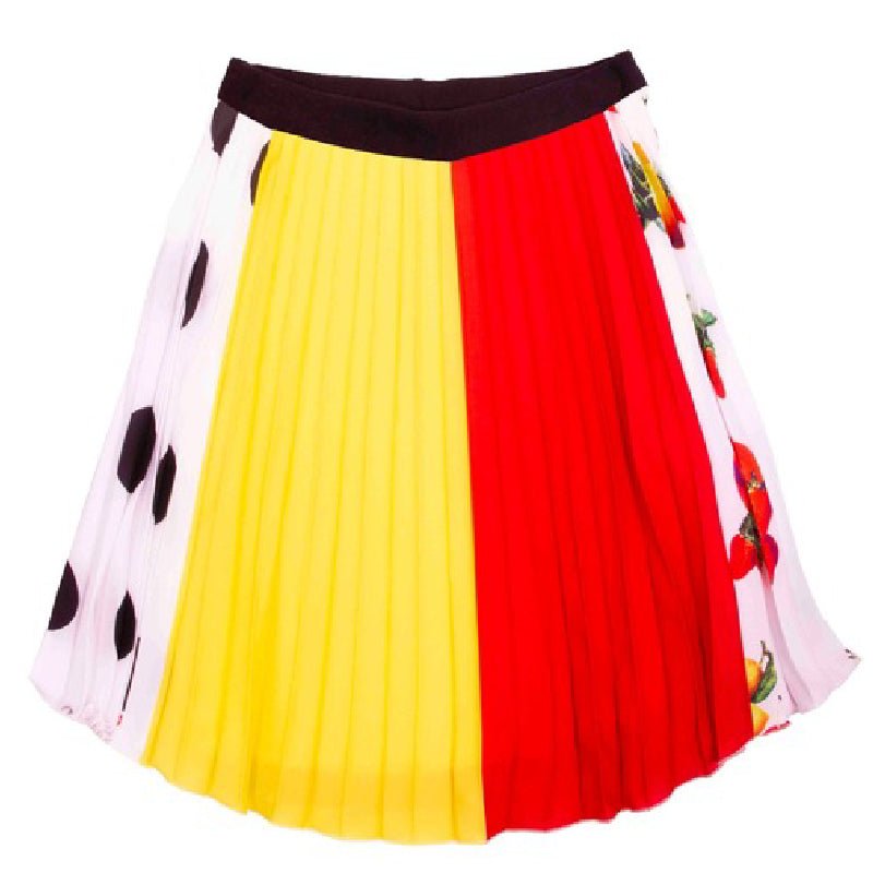 MSGMLogo Pleated Skirt8056747566103SAVANNA