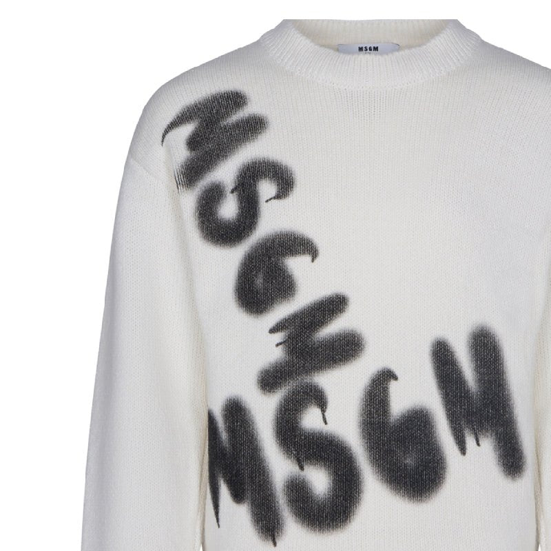 MSGMLogo Print Sweatshirt8051883177381SAVANNA