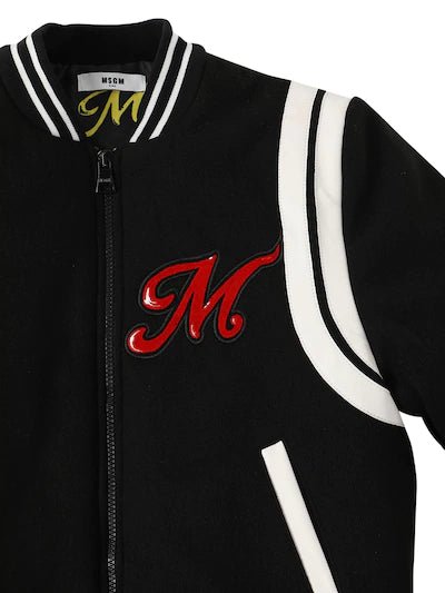 MSGMLogo Wool Bomber8051883176544SAVANNA