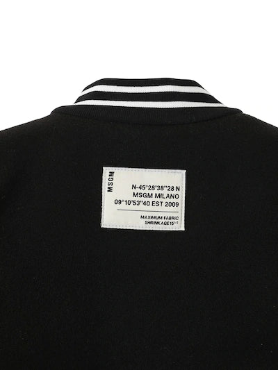 MSGMLogo Wool Bomber8051883176544SAVANNA