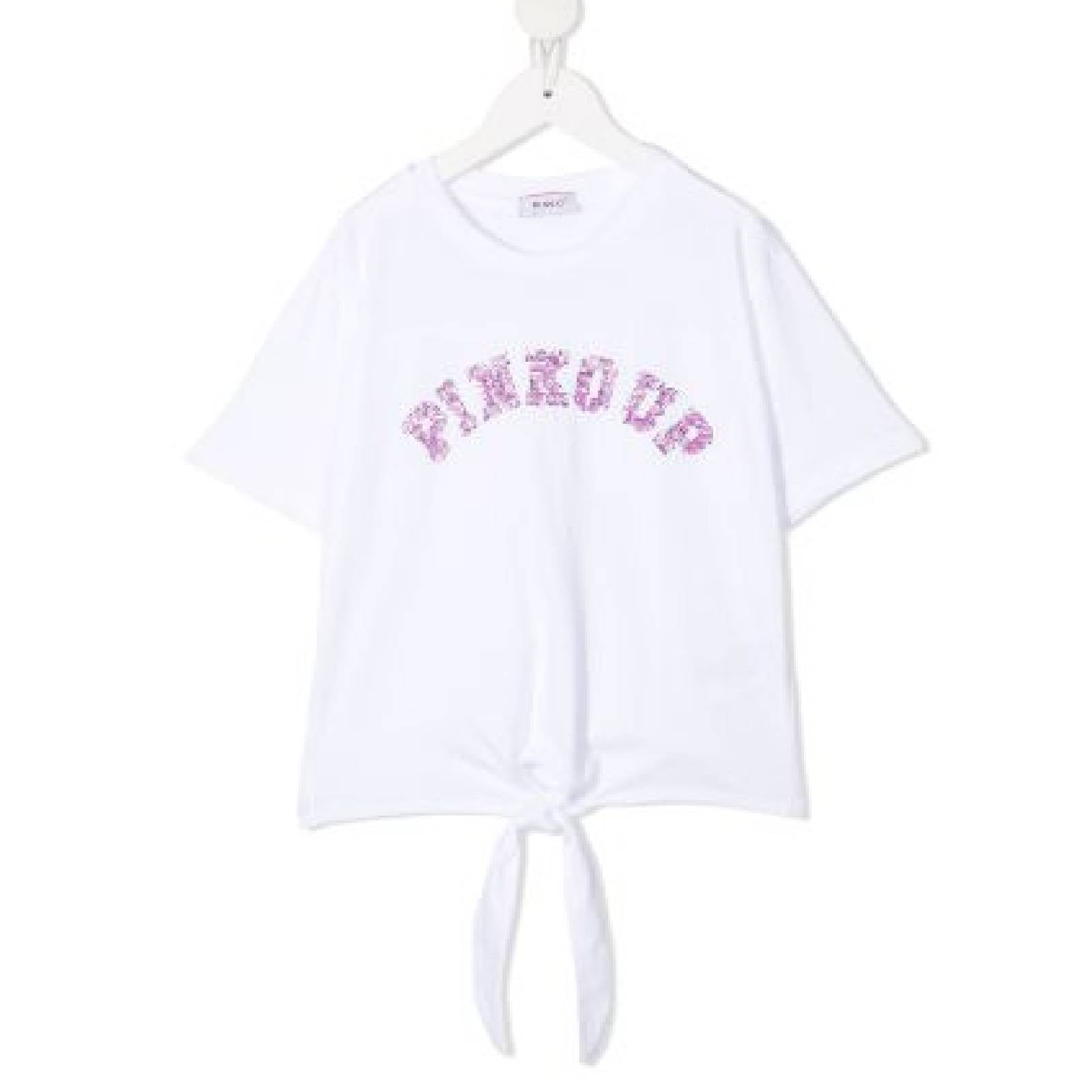 PINKOLogo Print T-ShirtSAVANNA