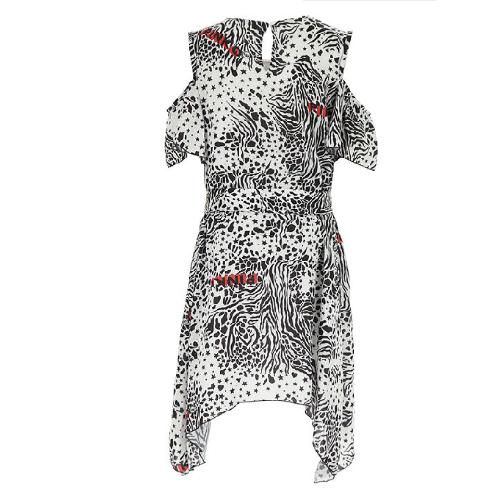 PINKOPrinted Logo DressSAVANNA