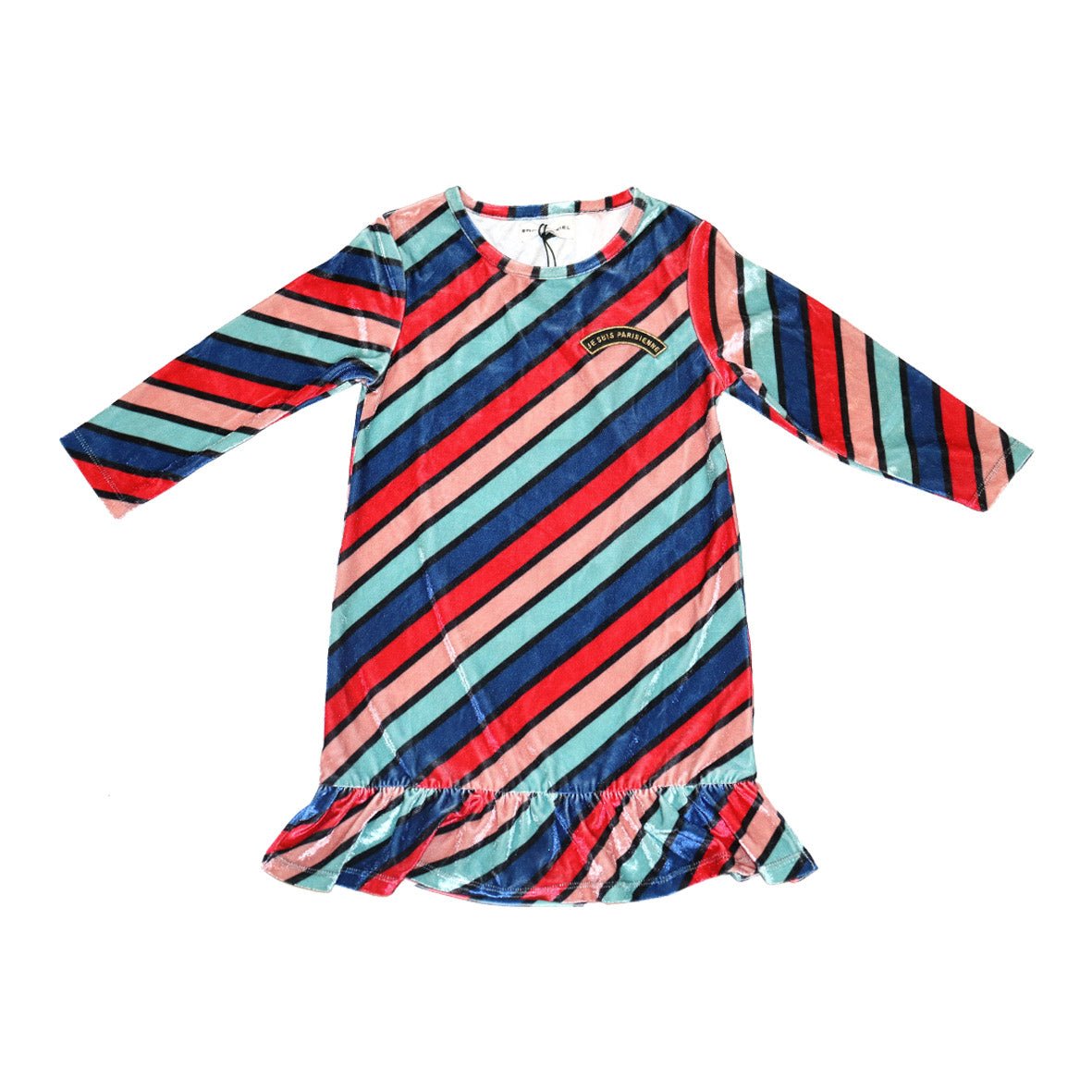 Sonia RykielVelvet Striped Dress3664594050710SAVANNA