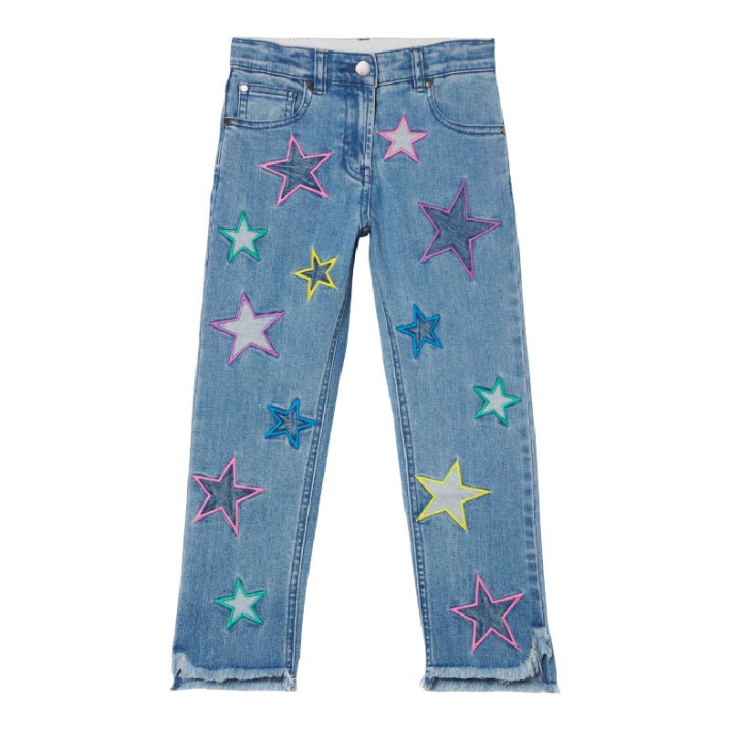 Stella McCartneyLogo Denim TrouserSAVANNA