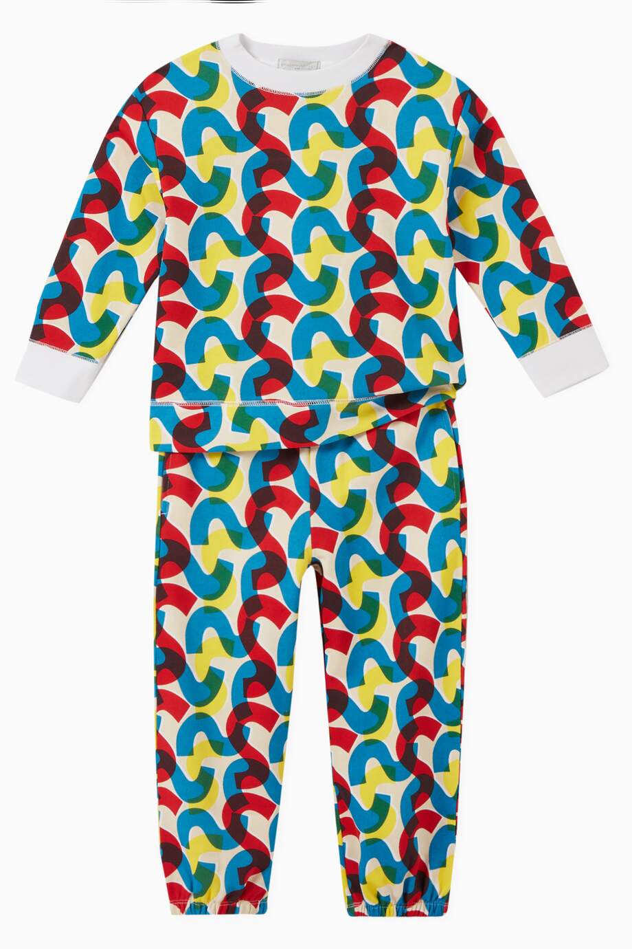 Stella McCartneyLogo Multicolour TrouserSAVANNA