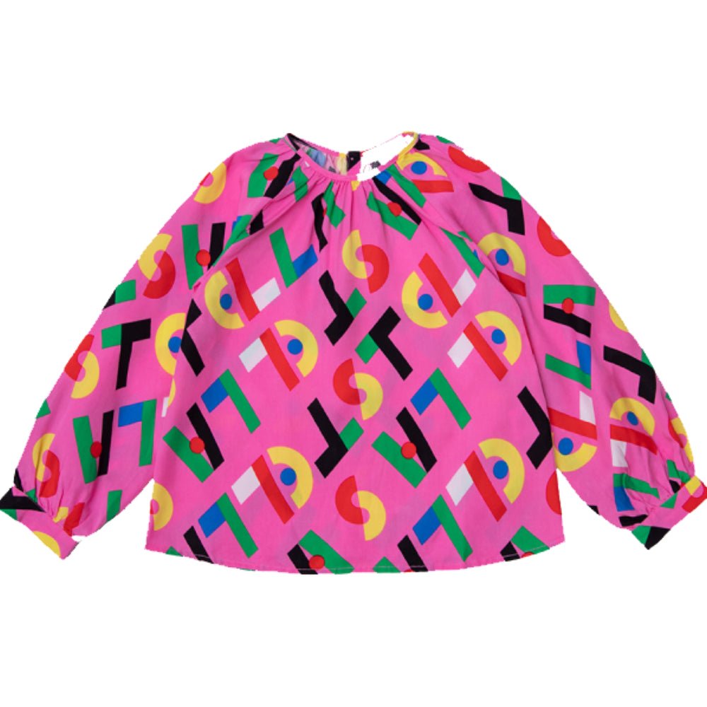Stella McCartneyColorful Logo Blouse8056715096441SAVANNA