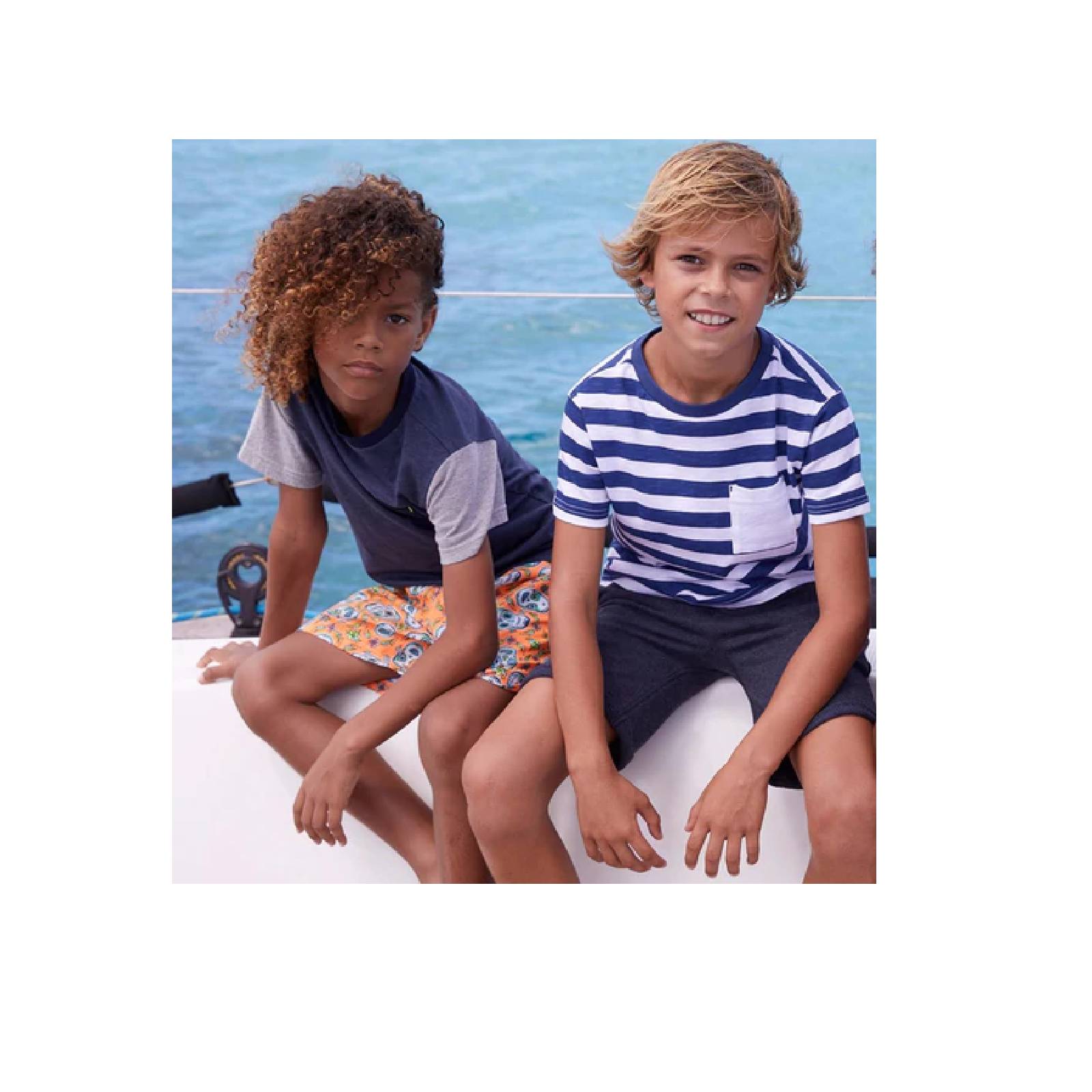 SUNUVALogo Half T-ShirtSAVANNA