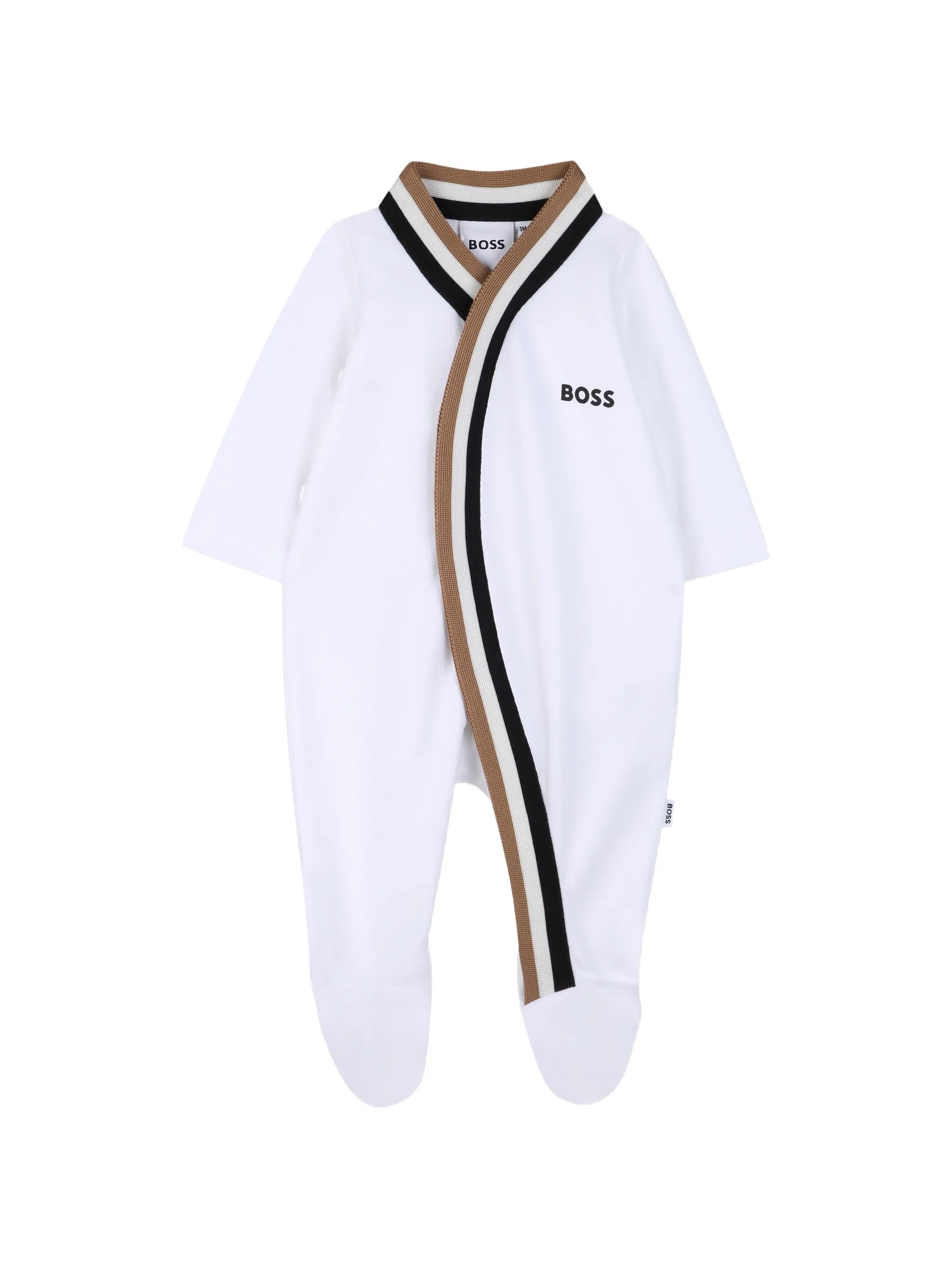 Striped Babygrow Set