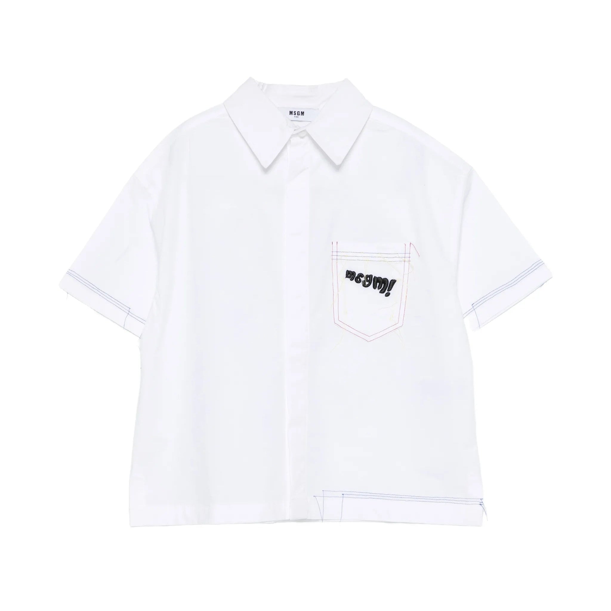 Pocket Embroidered Shirt