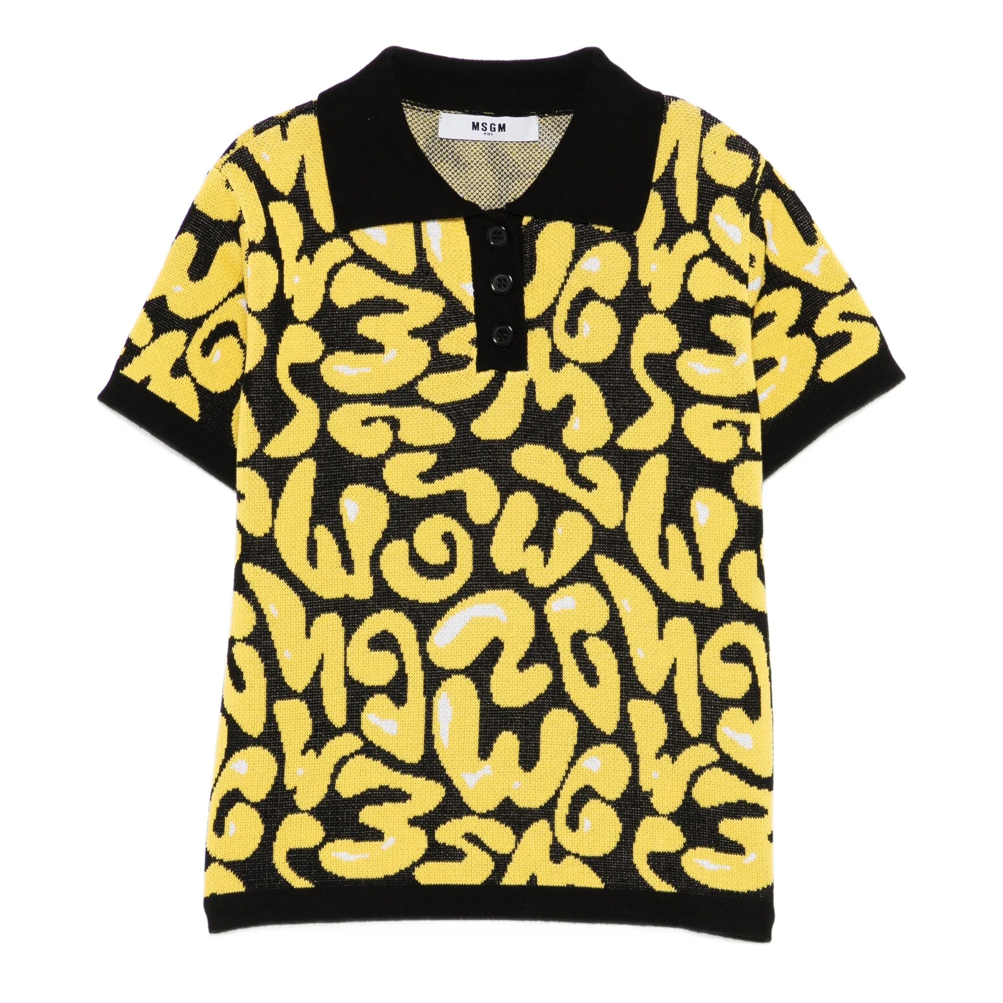 Logo Jacquard Polo Shirt