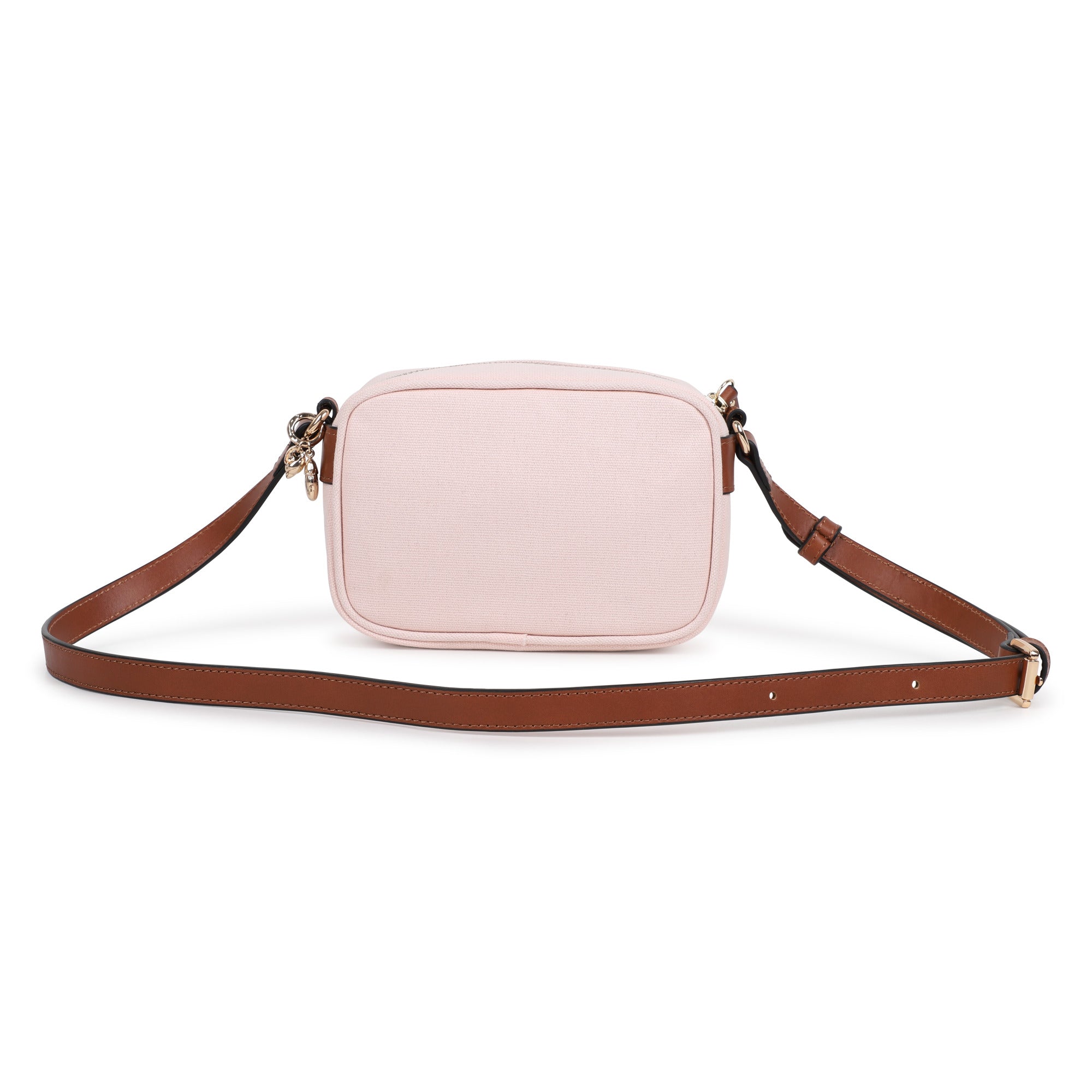 Logo Embroidered Shoulder Bag