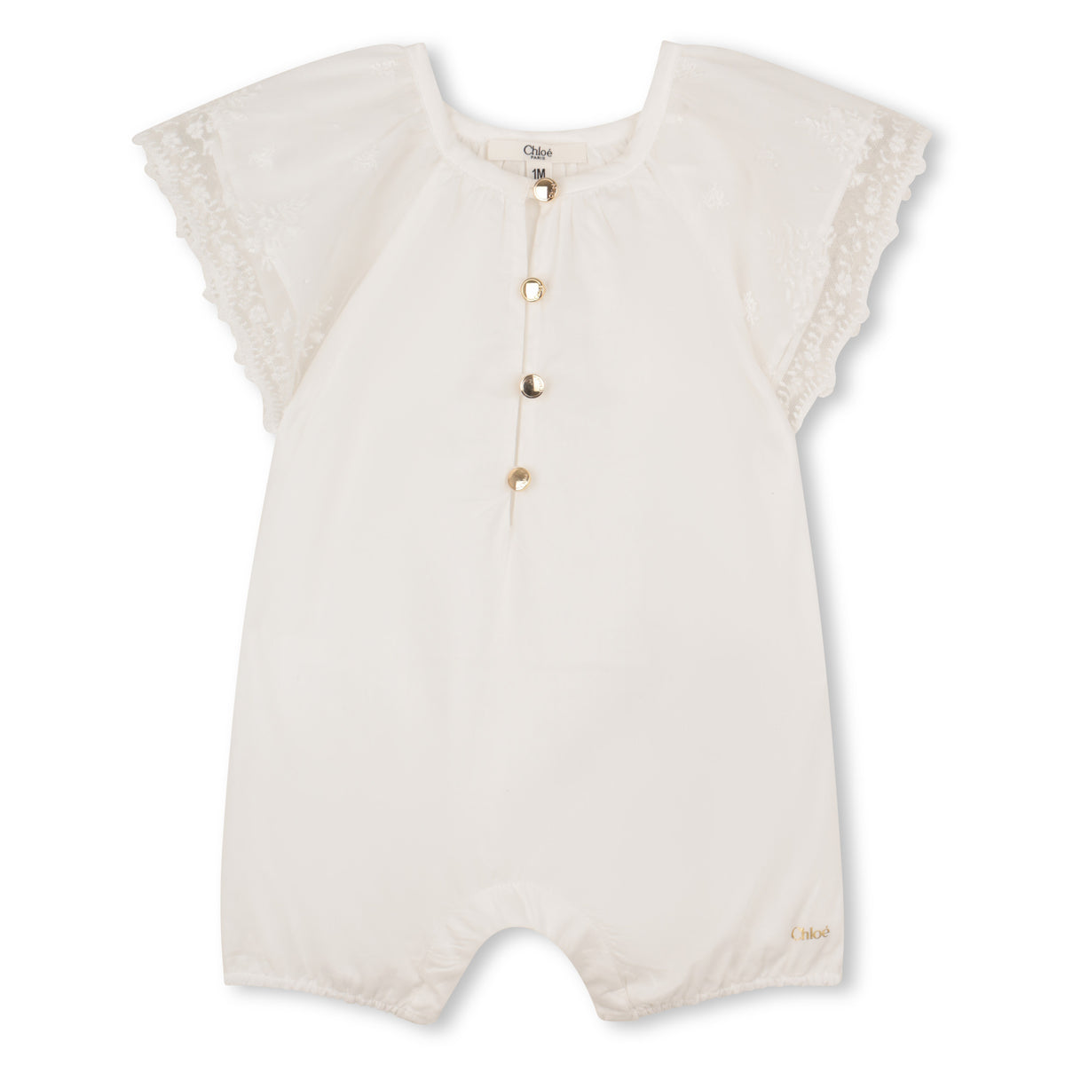 Lace Trim Playsuit