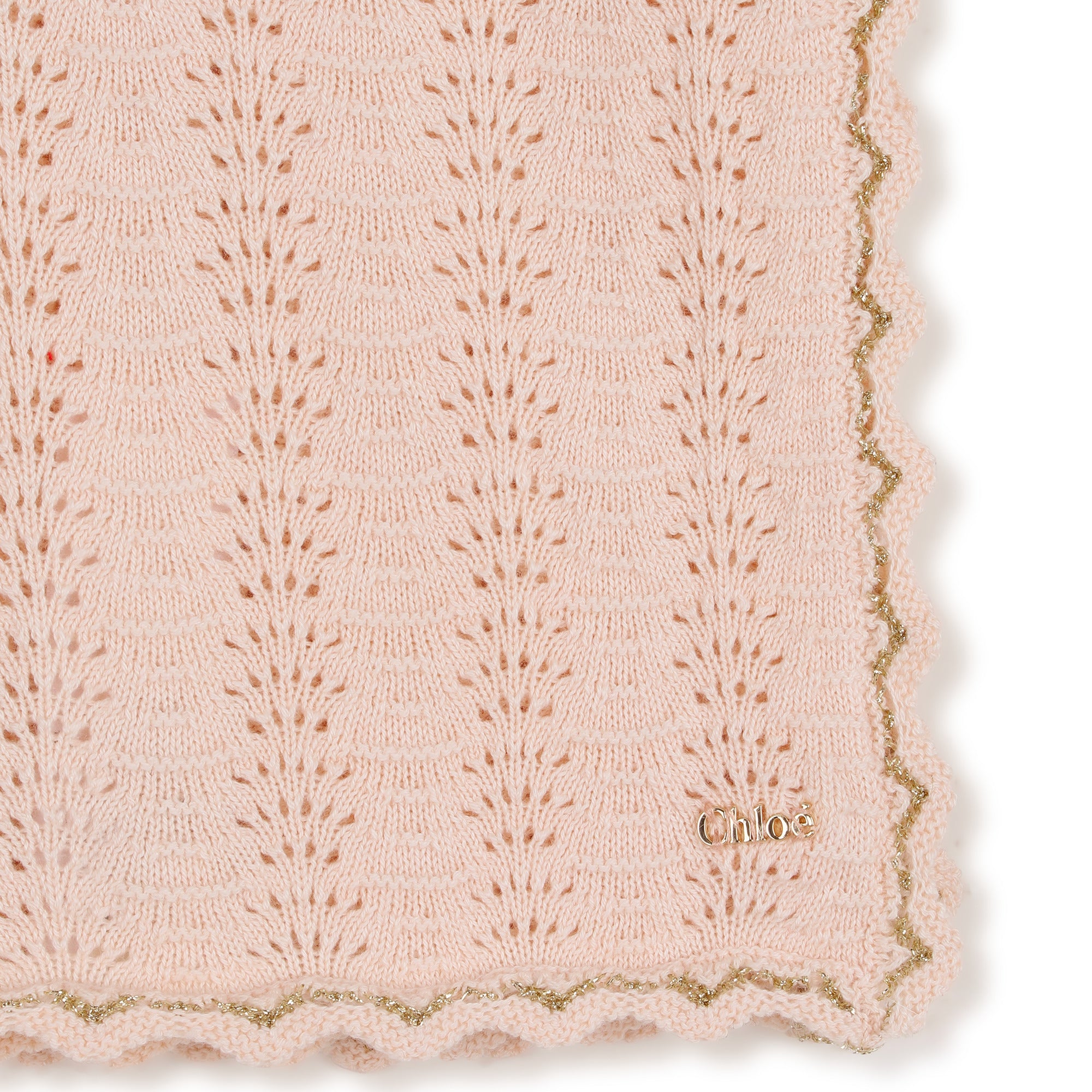 Scalloped Trim Blanket