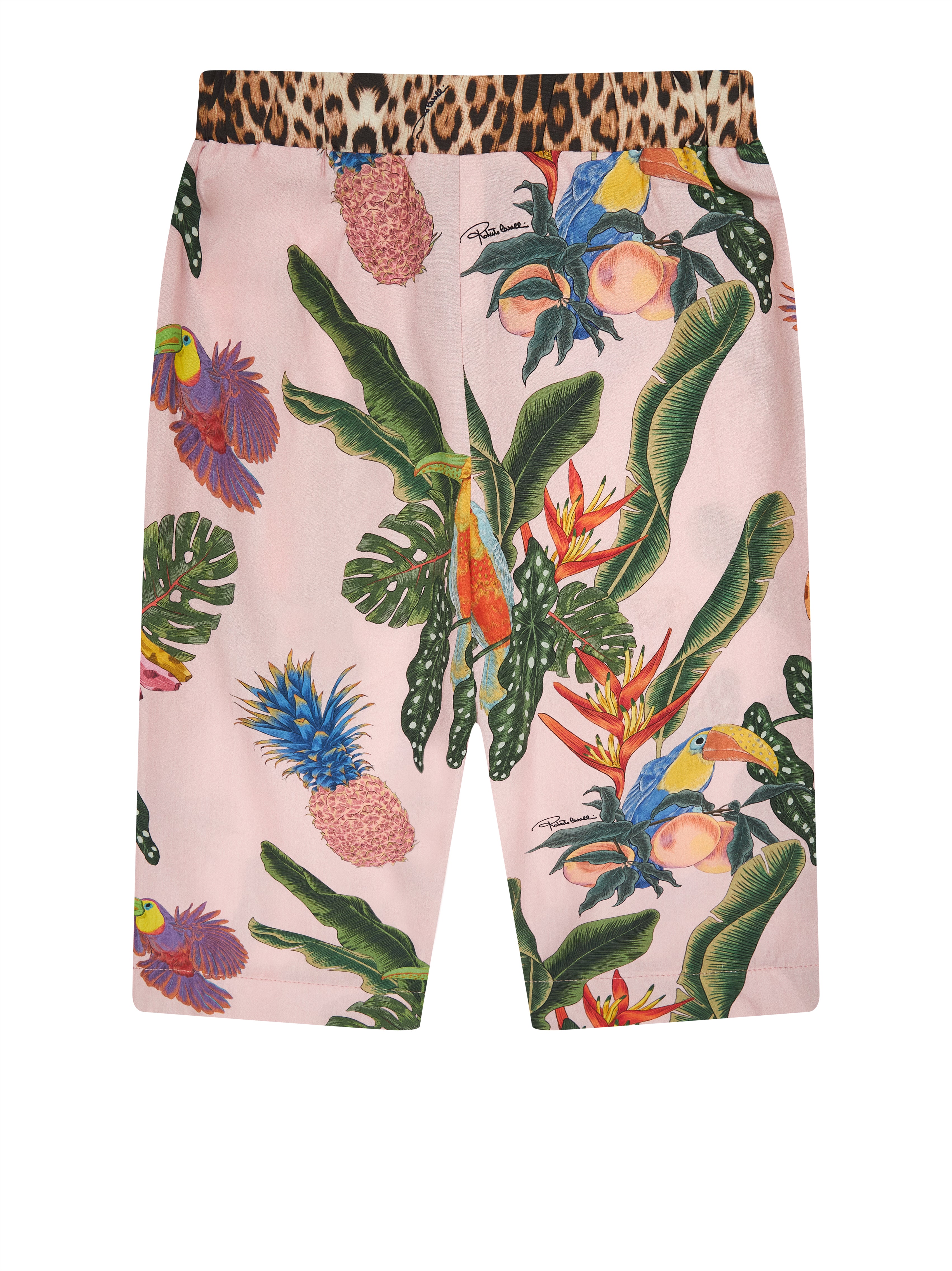 Tropical Print Pants
